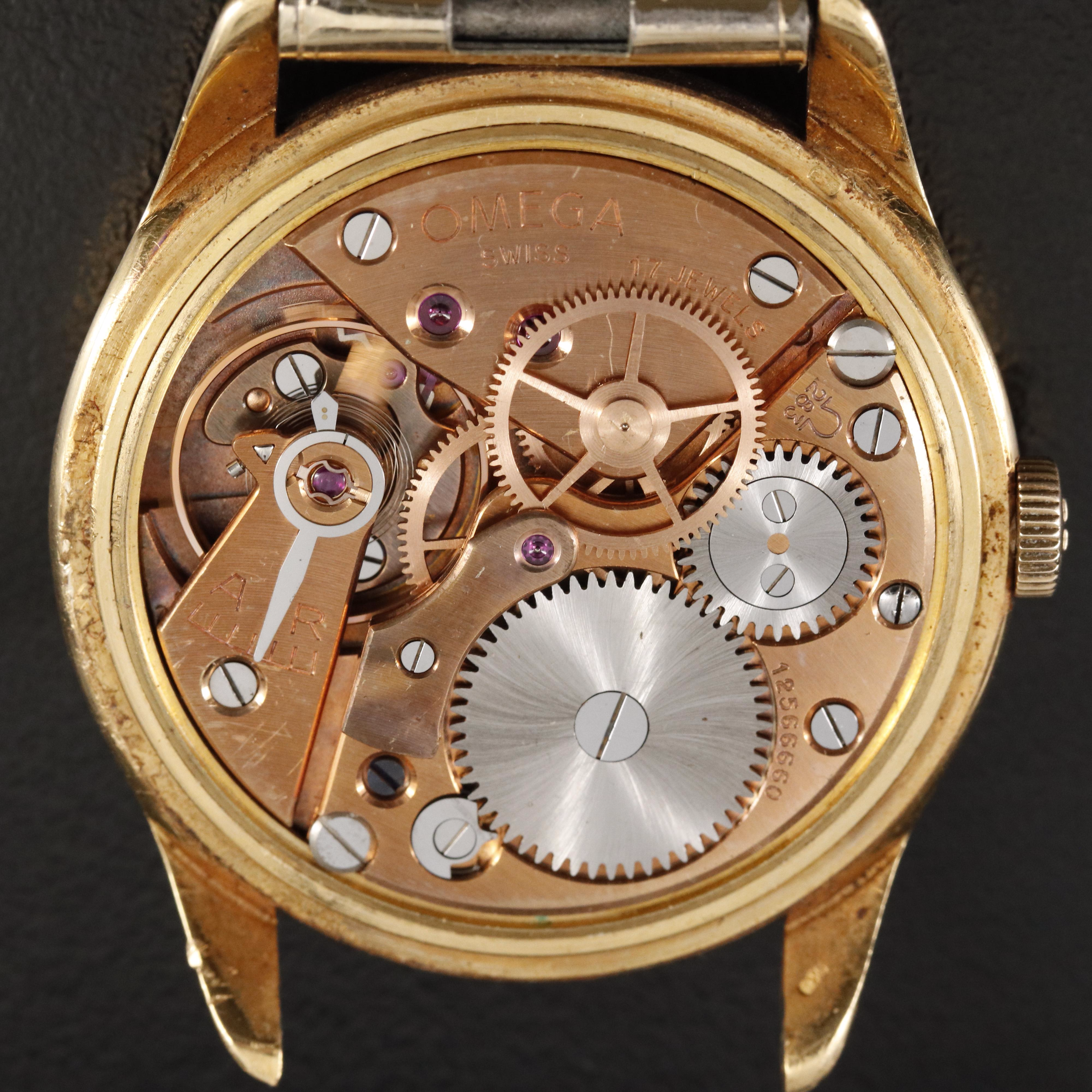 Vintage Omega 18K Watch