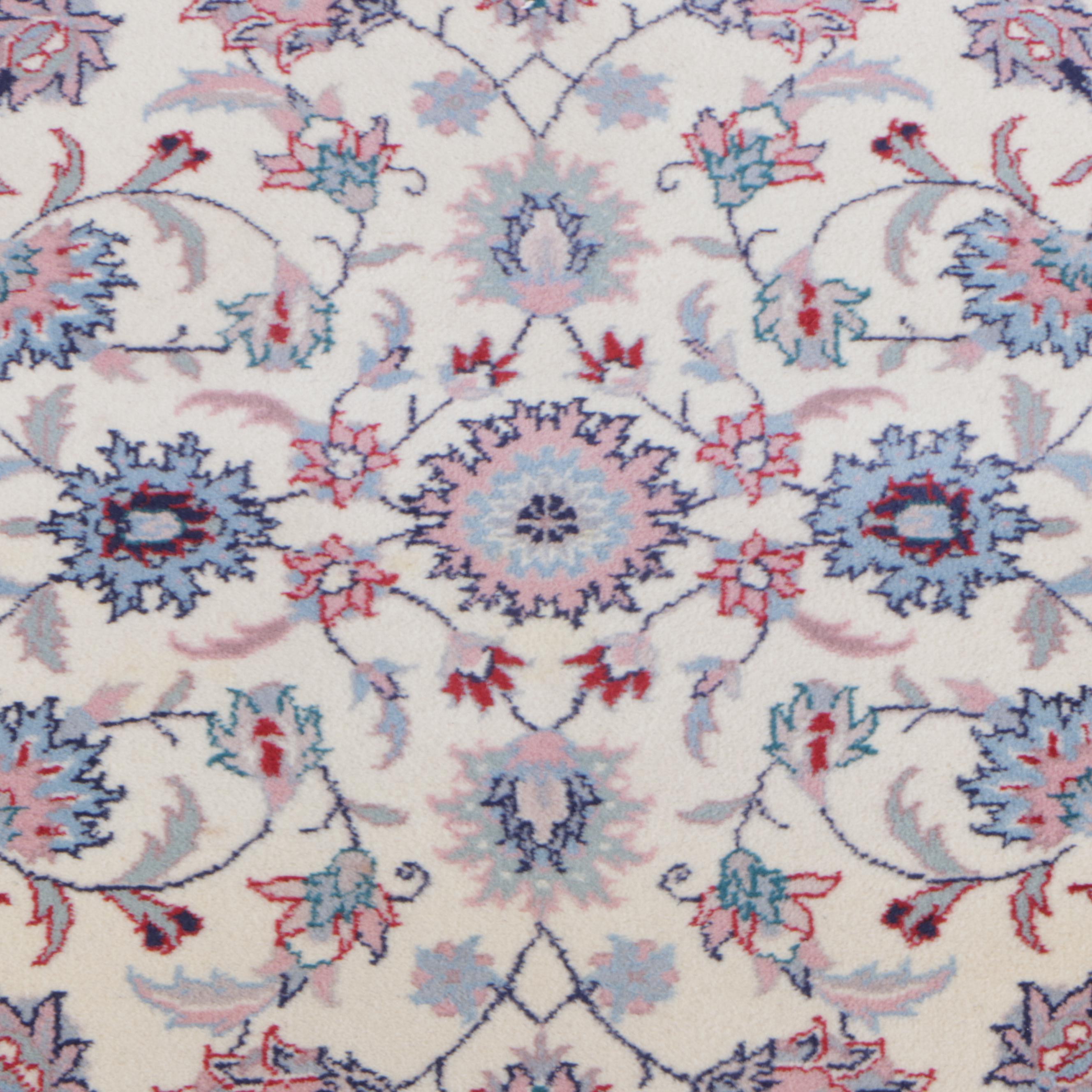 2'7 x 12'2 Hand-Knotted Indian Agra Carpet Runner