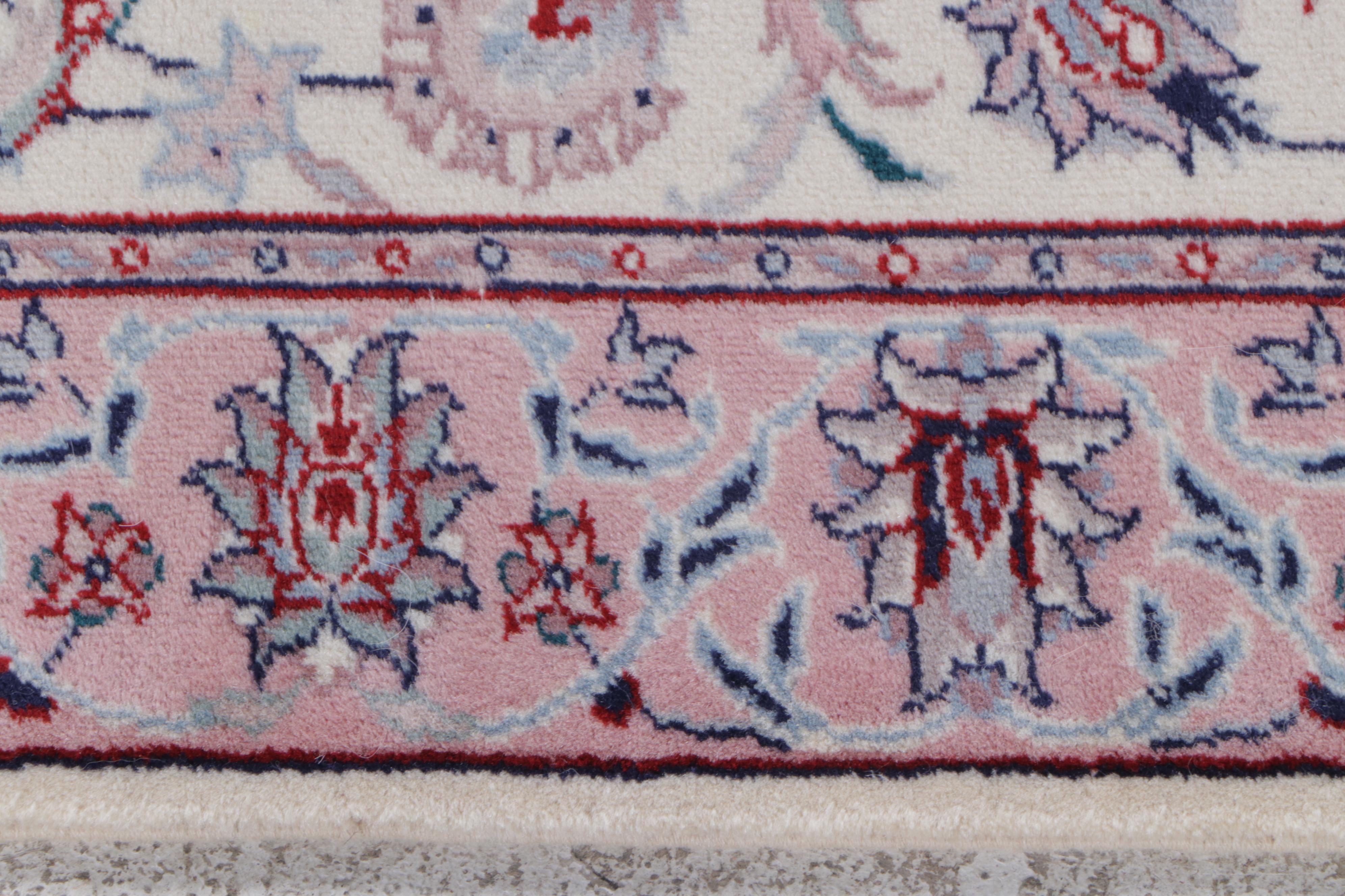 2'7 x 13'6 Hand-Knotted Indian Agra Carpet Runner