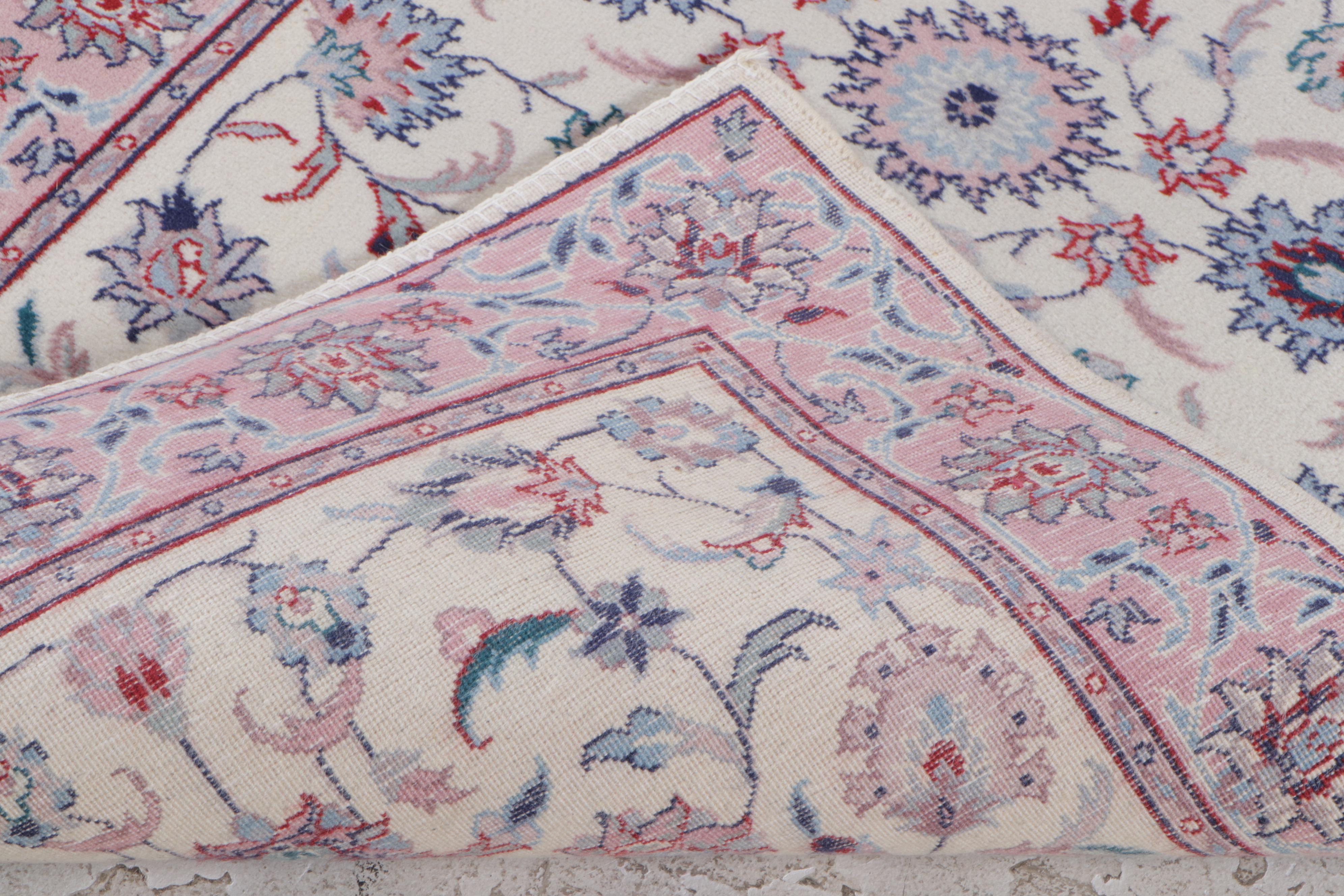 2'7 x 13'6 Hand-Knotted Indian Agra Carpet Runner