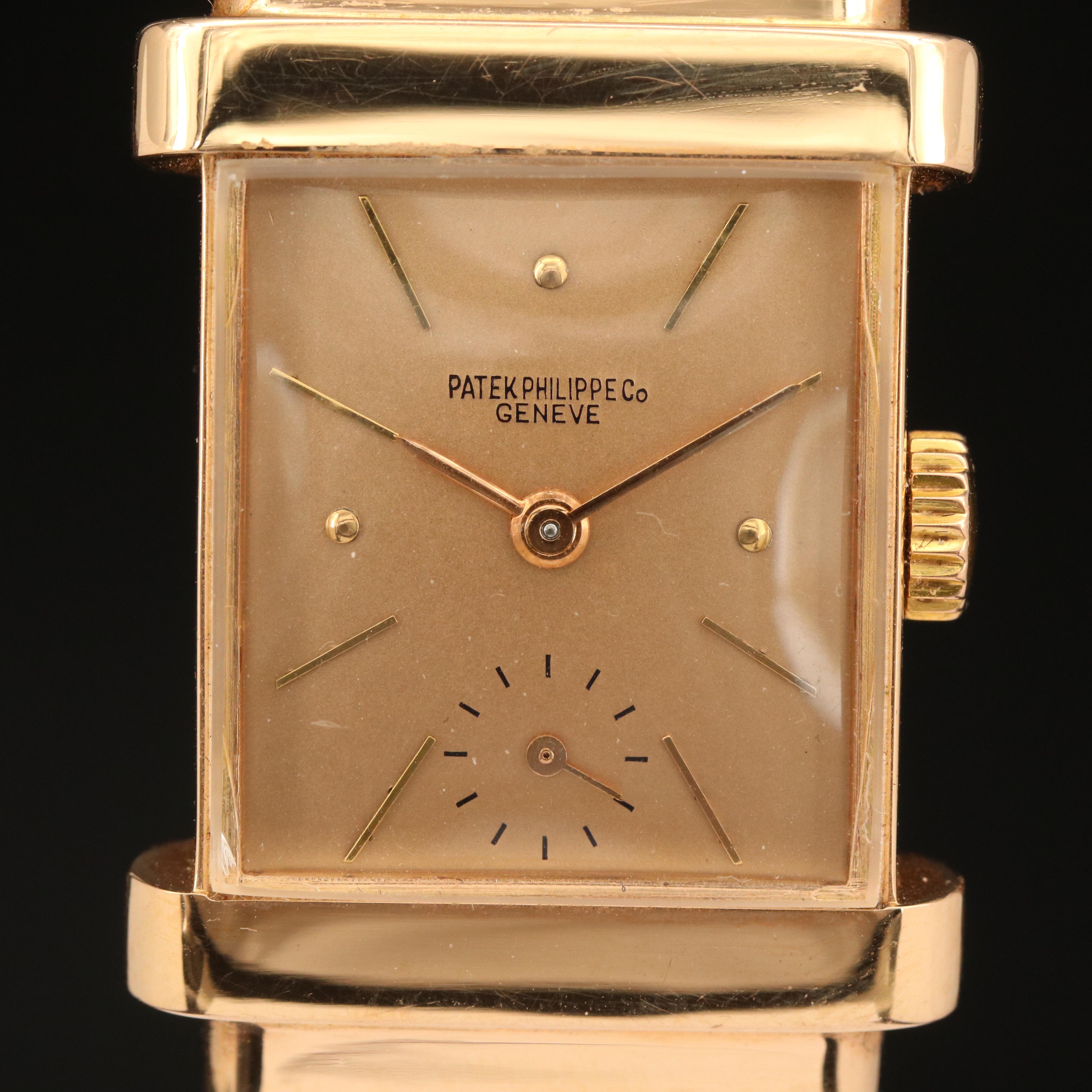 Patek Philippe ''Top Hat'' 18K Rose Gold Watch