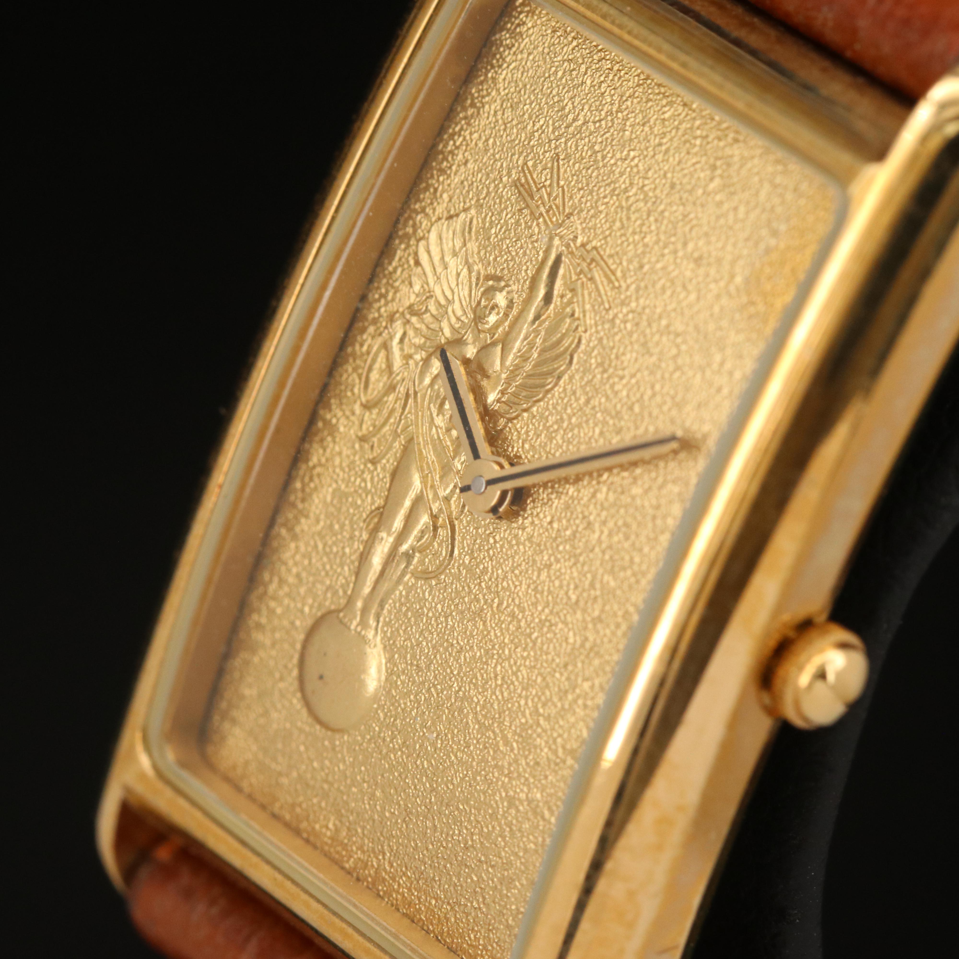 Jostens Gold-Tone Quartz Watch