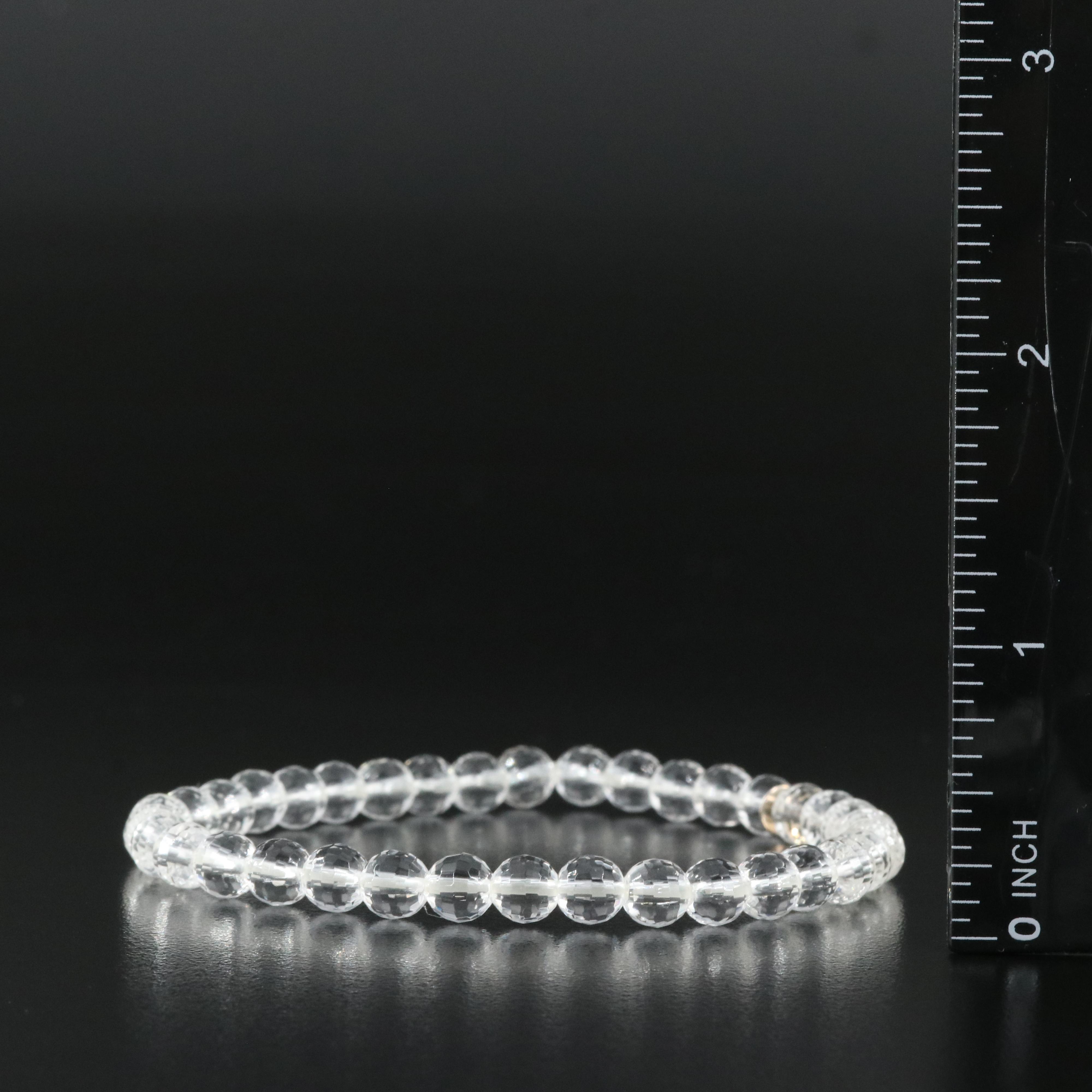 Rock Crystal Quartz Bracelet