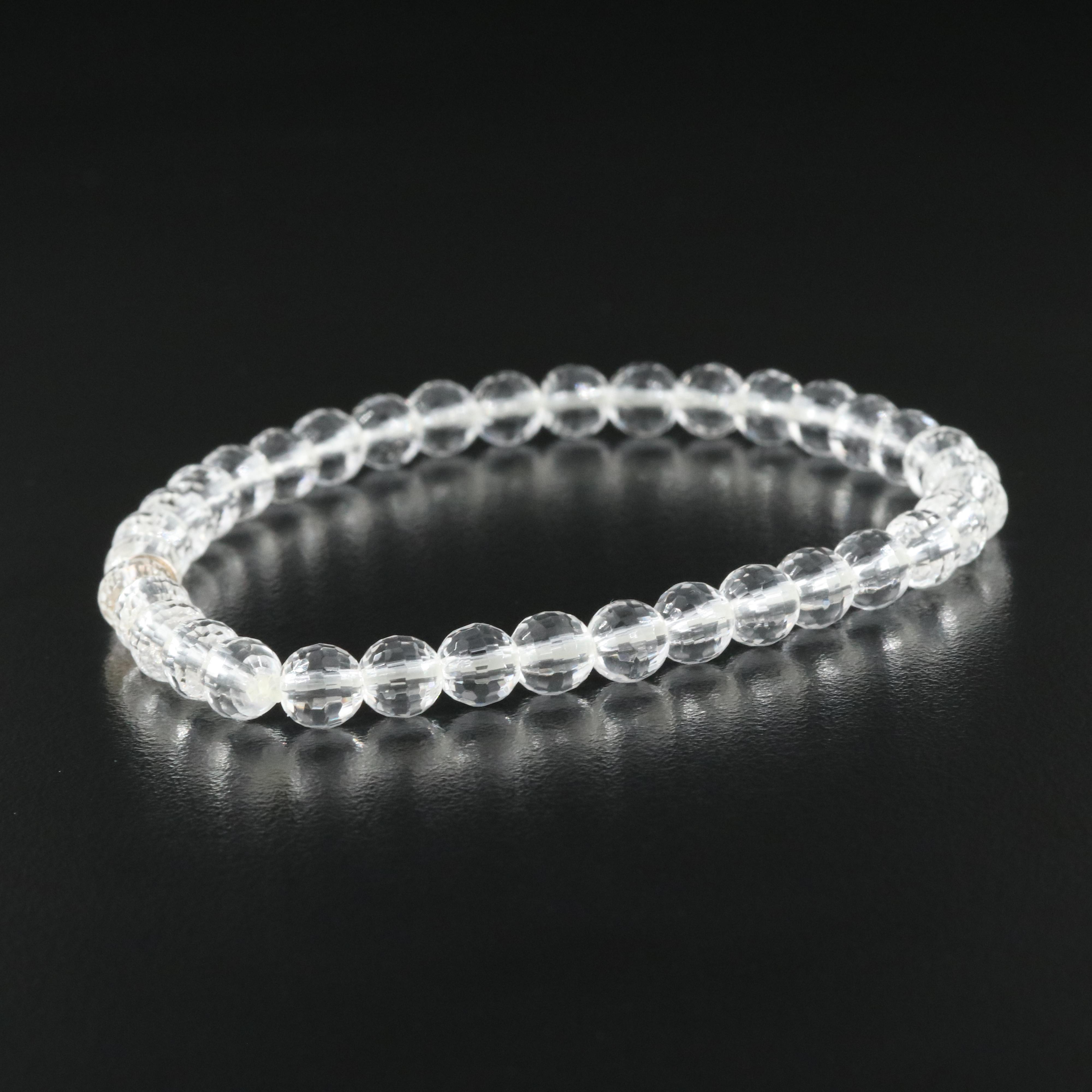 Rock Crystal Quartz Bracelet