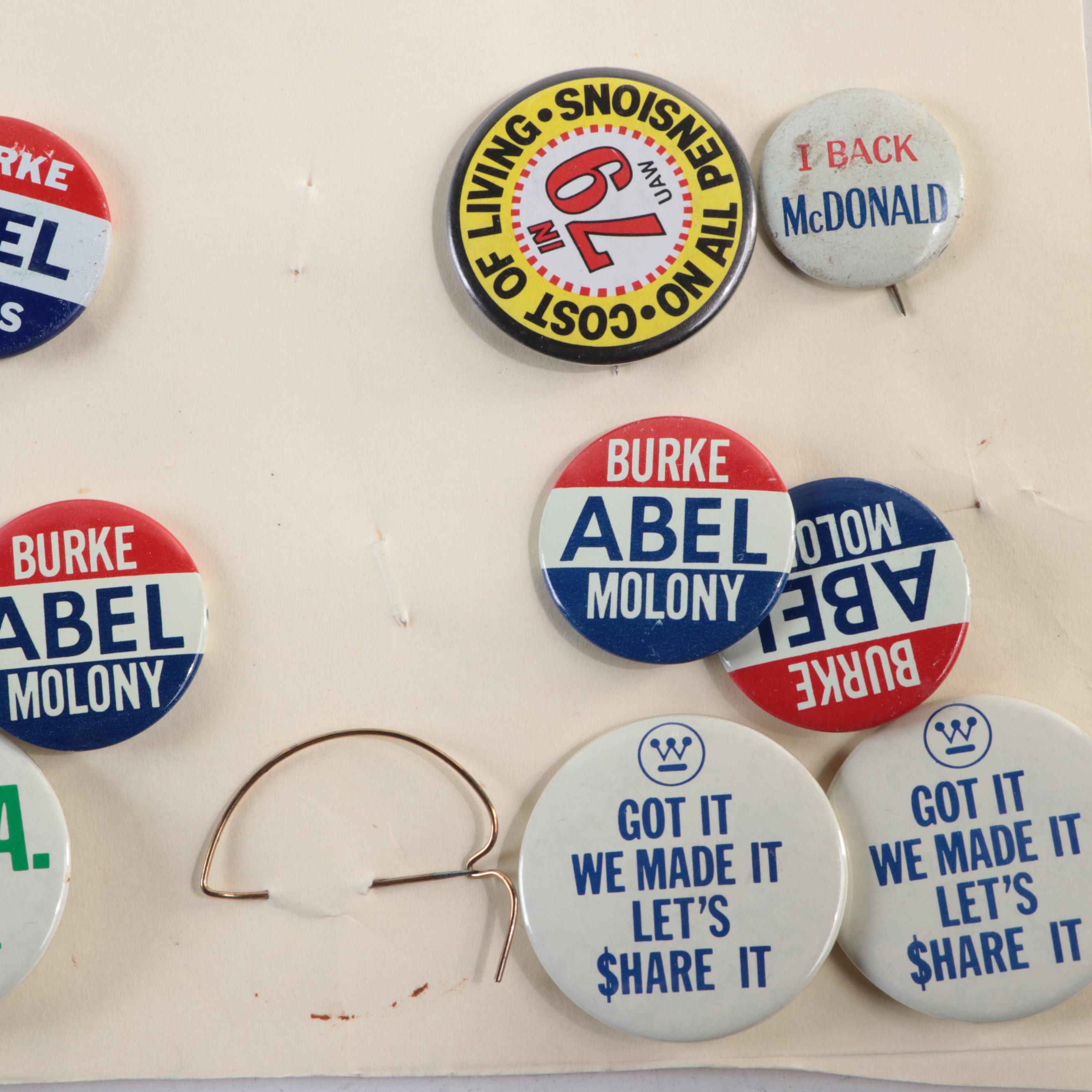 Signed "The Blood of Abraham" with Jimmy Carter and Other Political Memorabilia