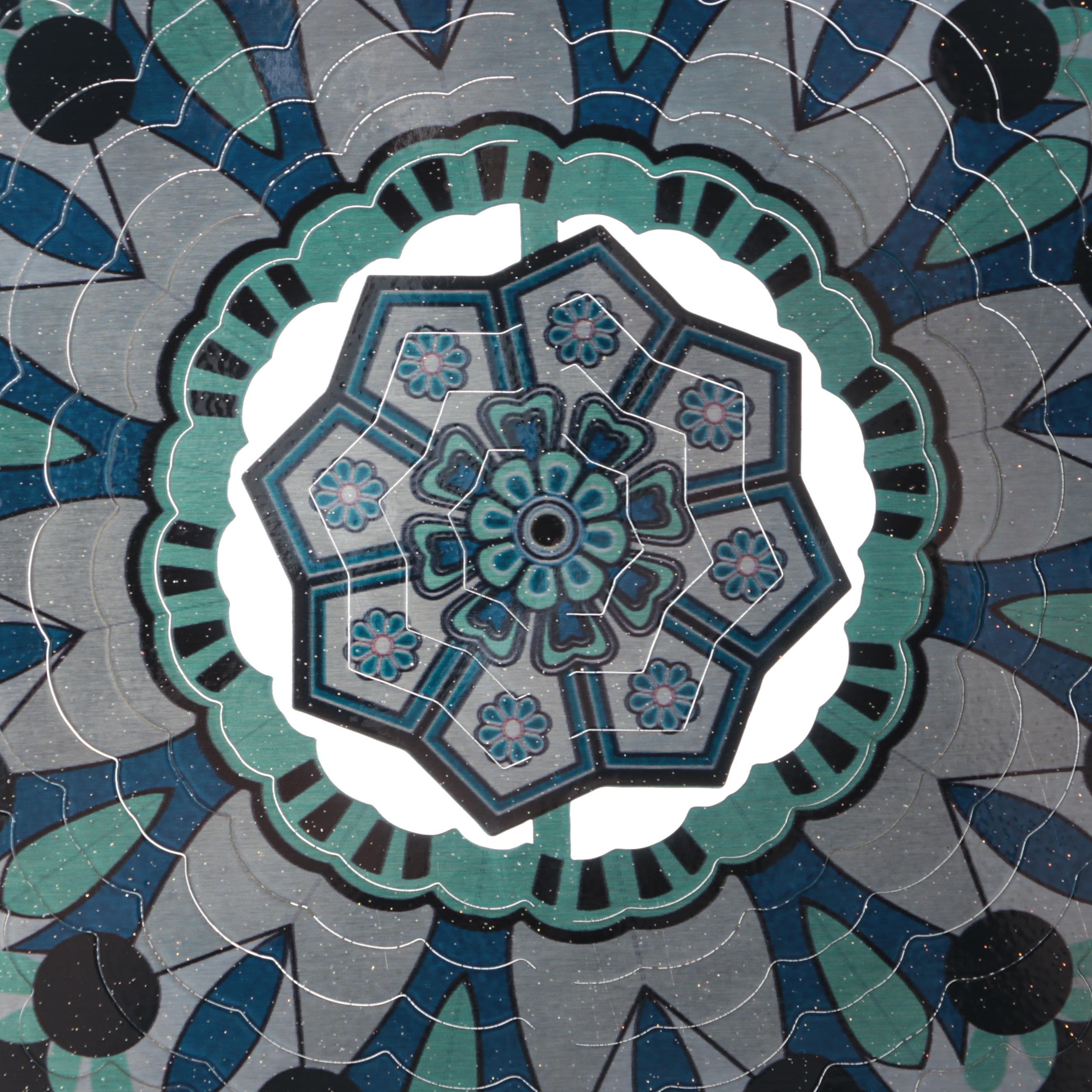 Exhart Laser Cut Wind Spinner Stakes