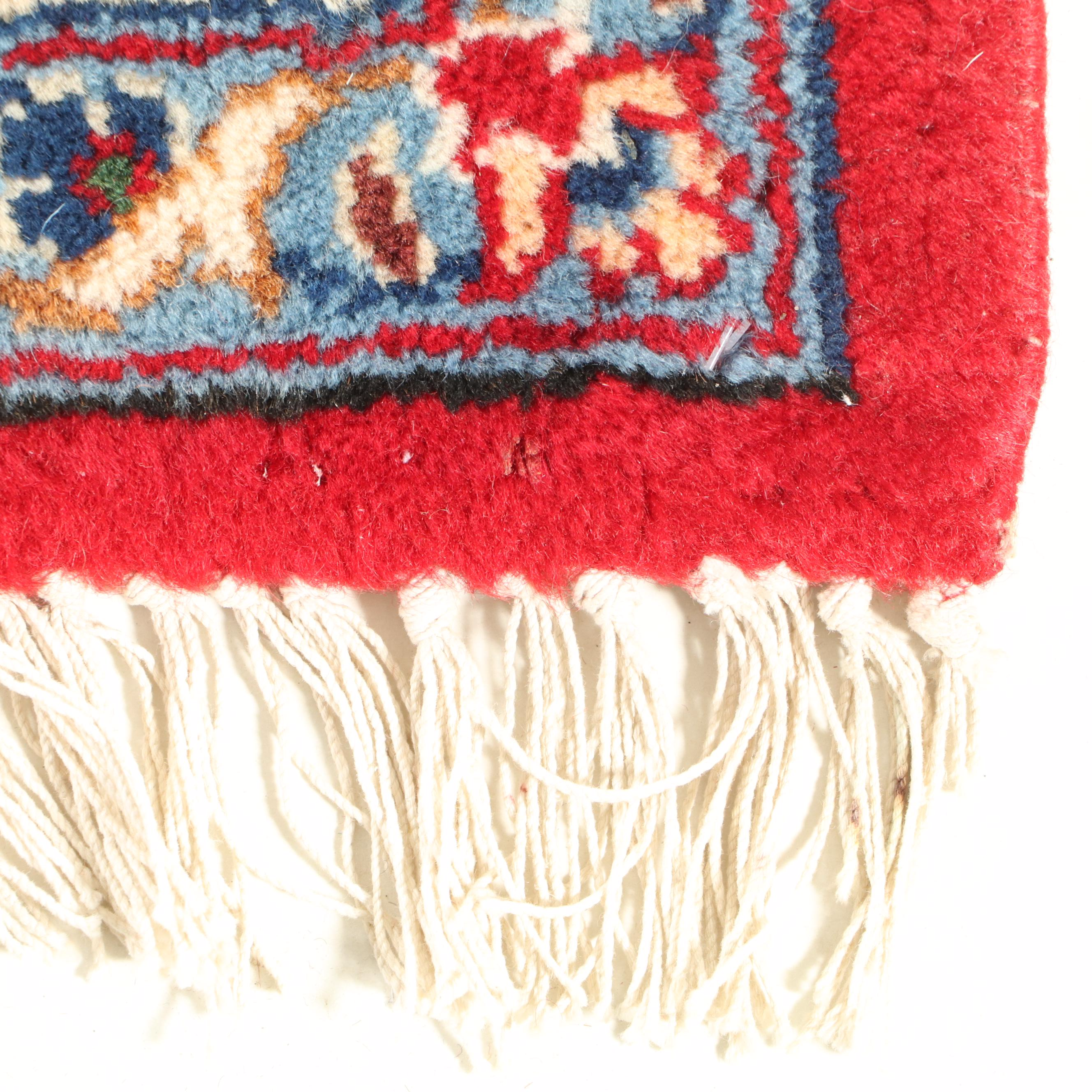 11' x 17'2 Hand-Knotted Persian Kashan Room Sized Rug