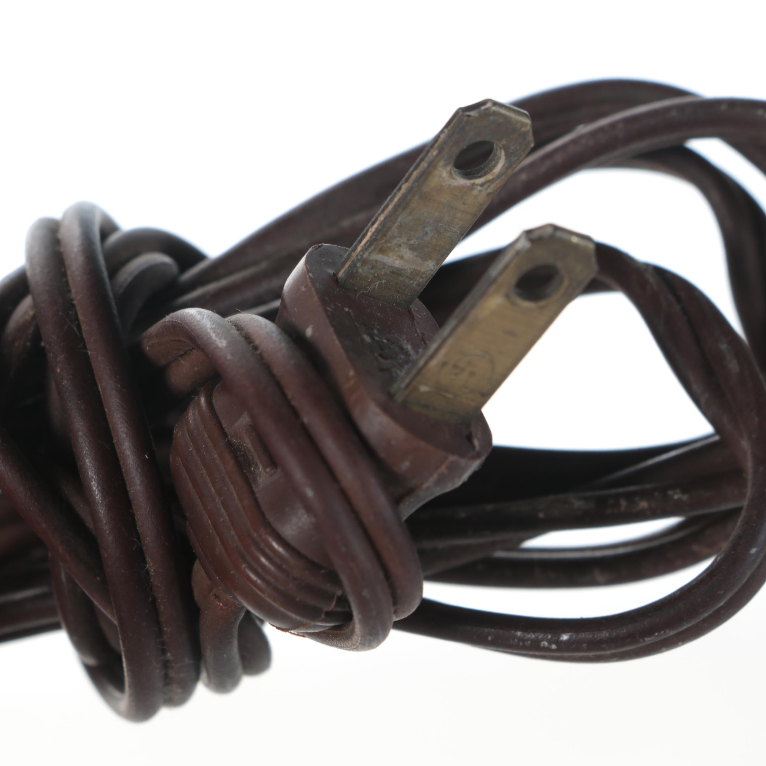 Victorian Parian Ware Style Porcelain Figurine Boy and Girl With Dogs Lamps