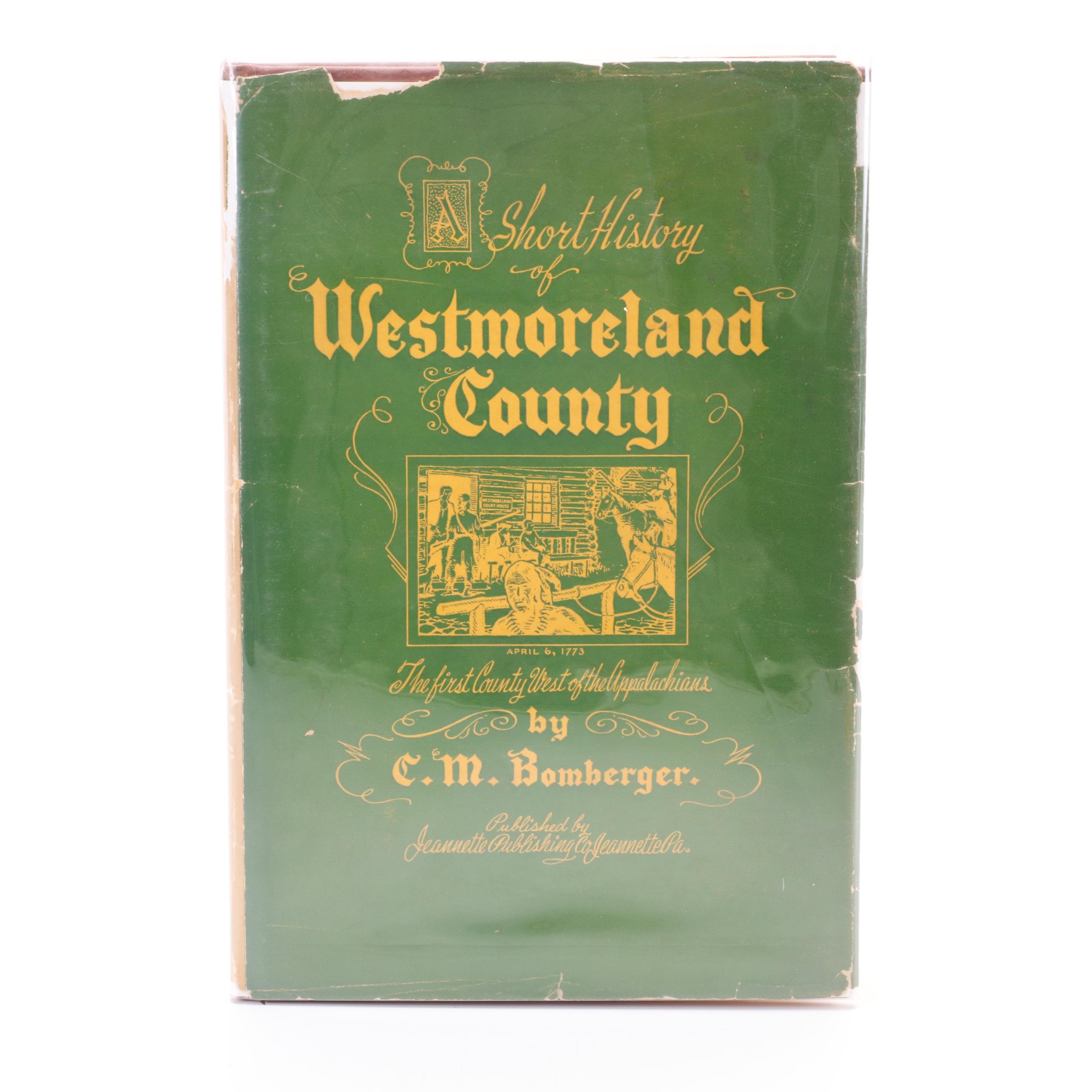 Artist Signed "The Story of St. Clair Glass" with Other Art Glass Books