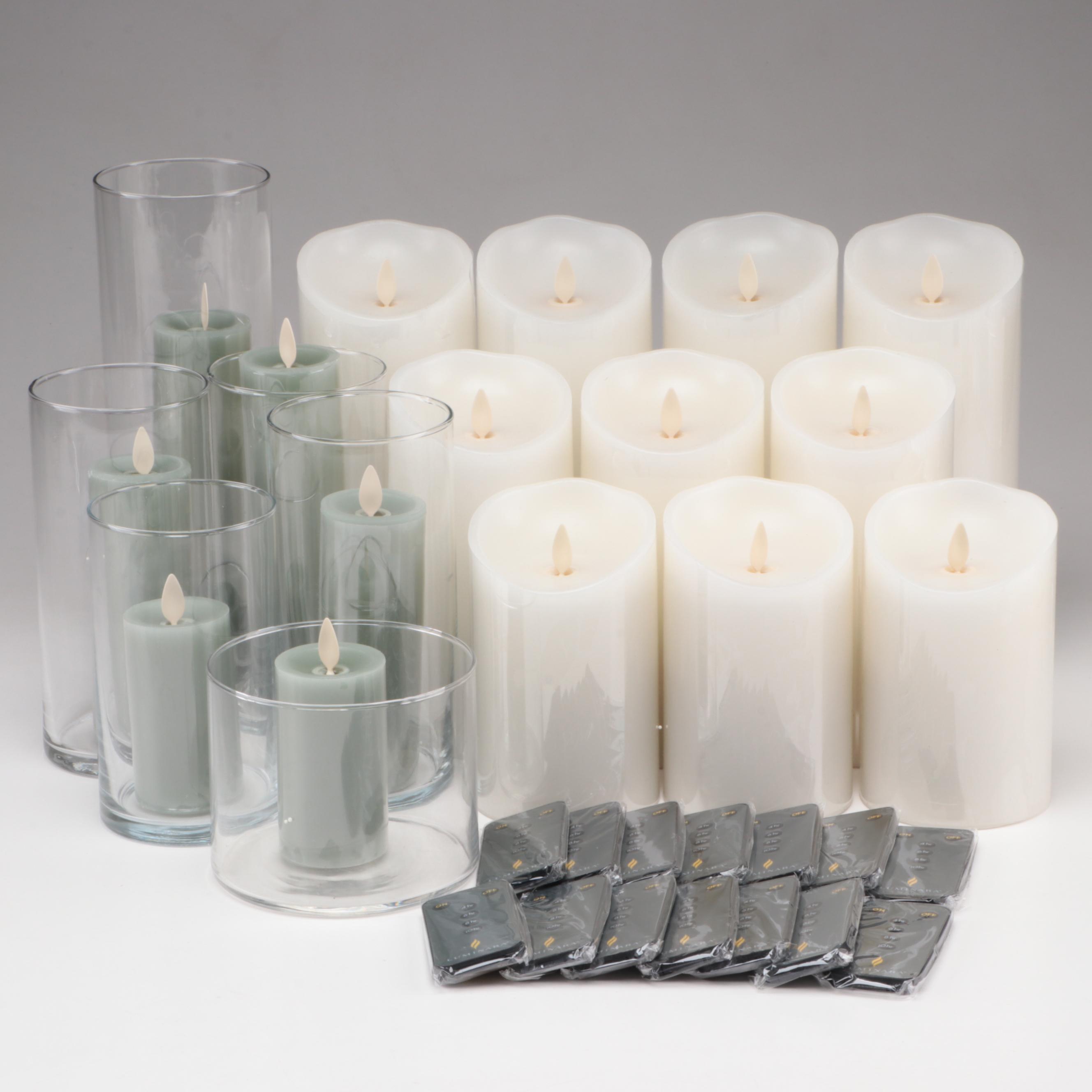 Luminara Flameless Flickering Candles