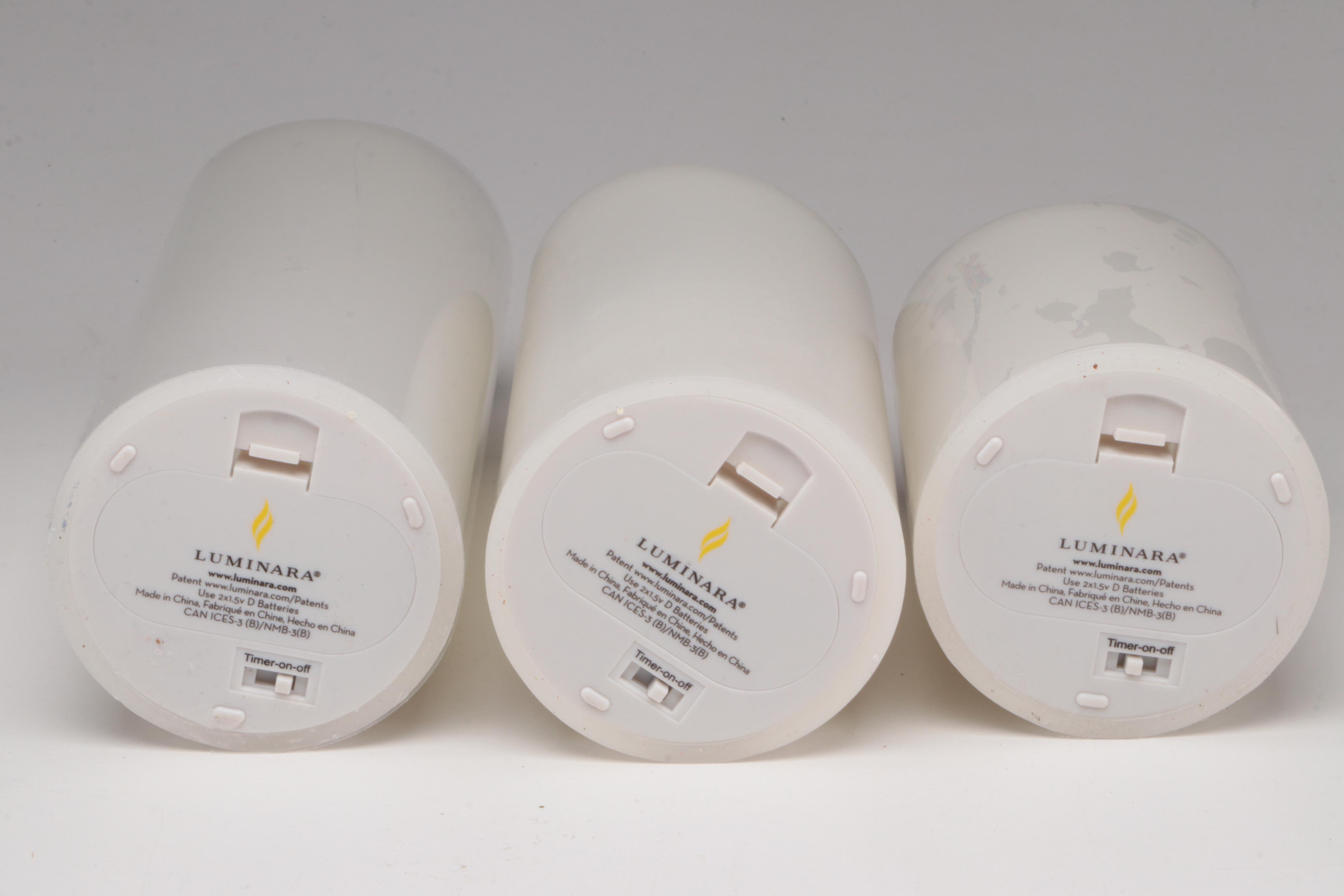 Luminara Flameless Flickering Candles