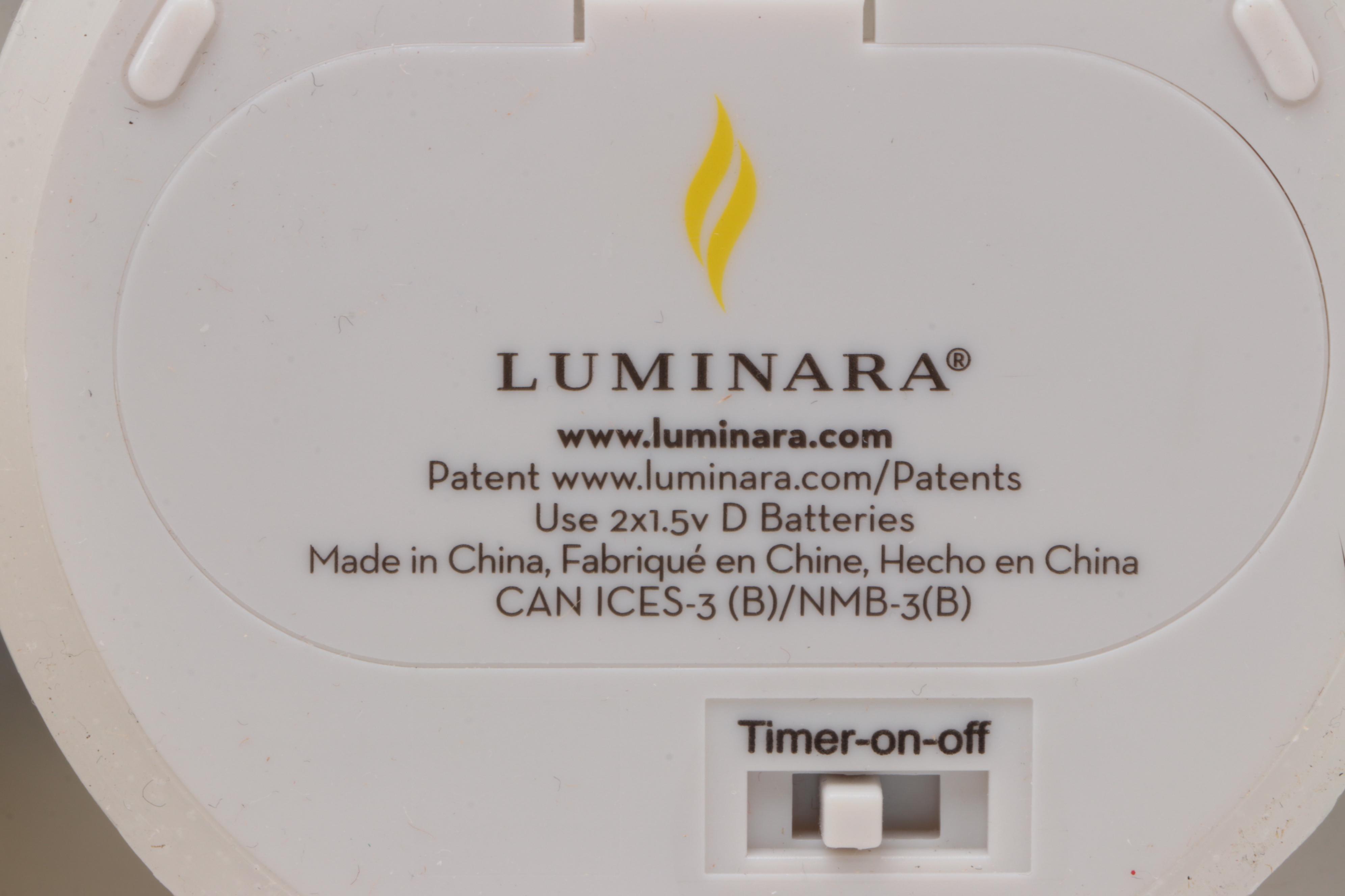 Luminara Flameless Flickering Candles