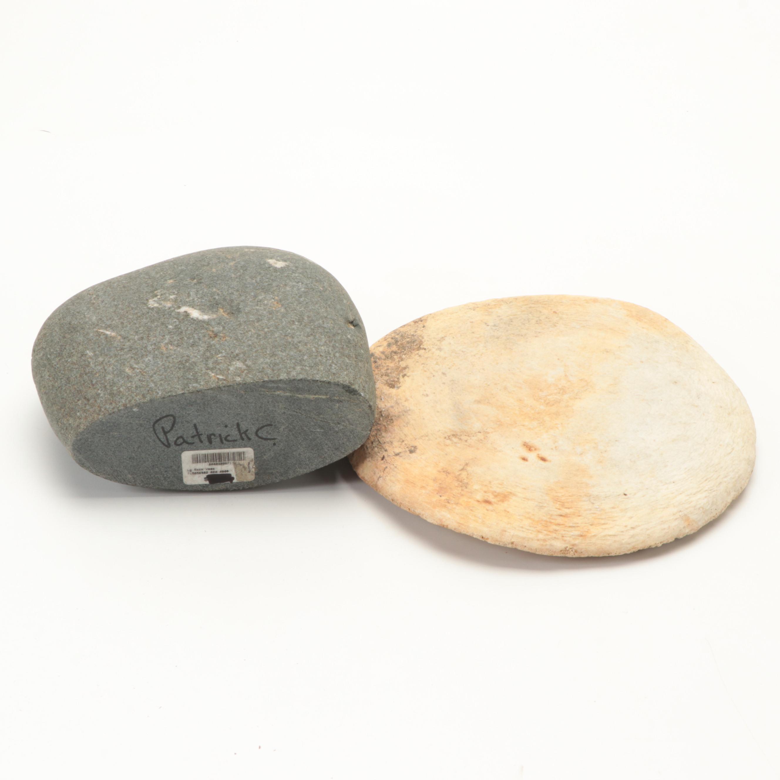 Richard Morgan Signed Carved Wood Long Billed Curlew and Other Décor