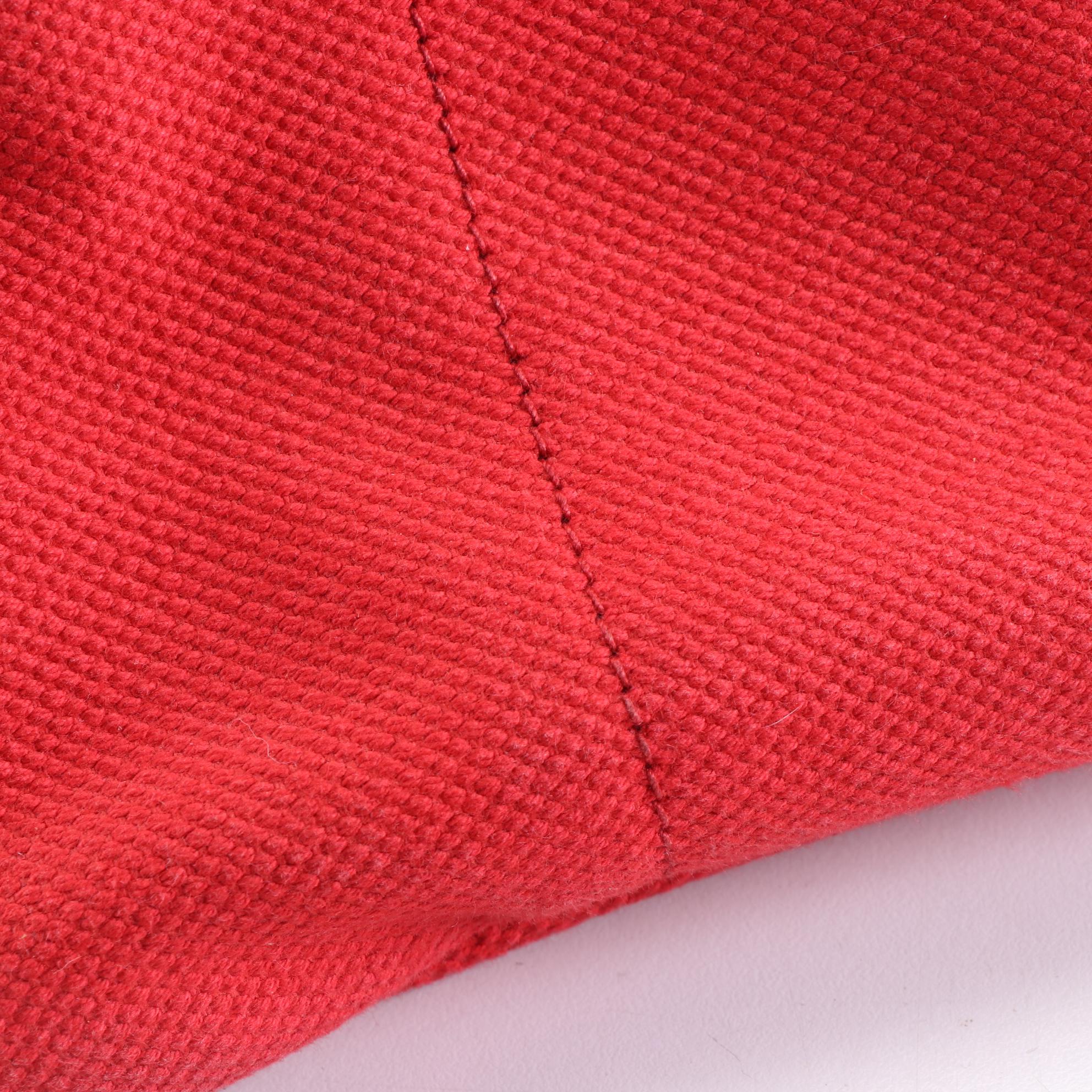 Prada Canapa Canvas Tote Bag