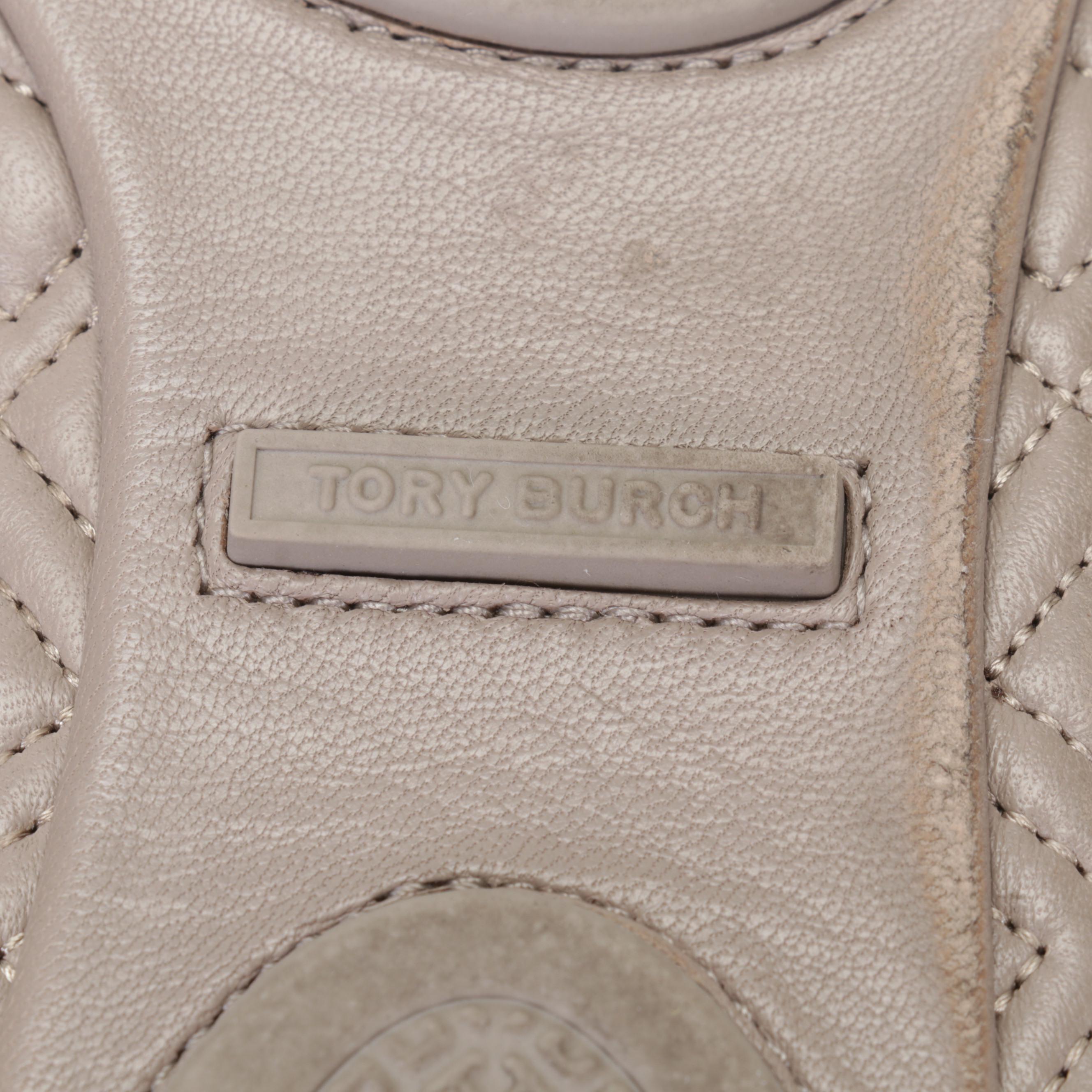 Tory Burch Miller Multicolor Sandals with Navy, Black, and Quilted Ballet Flats