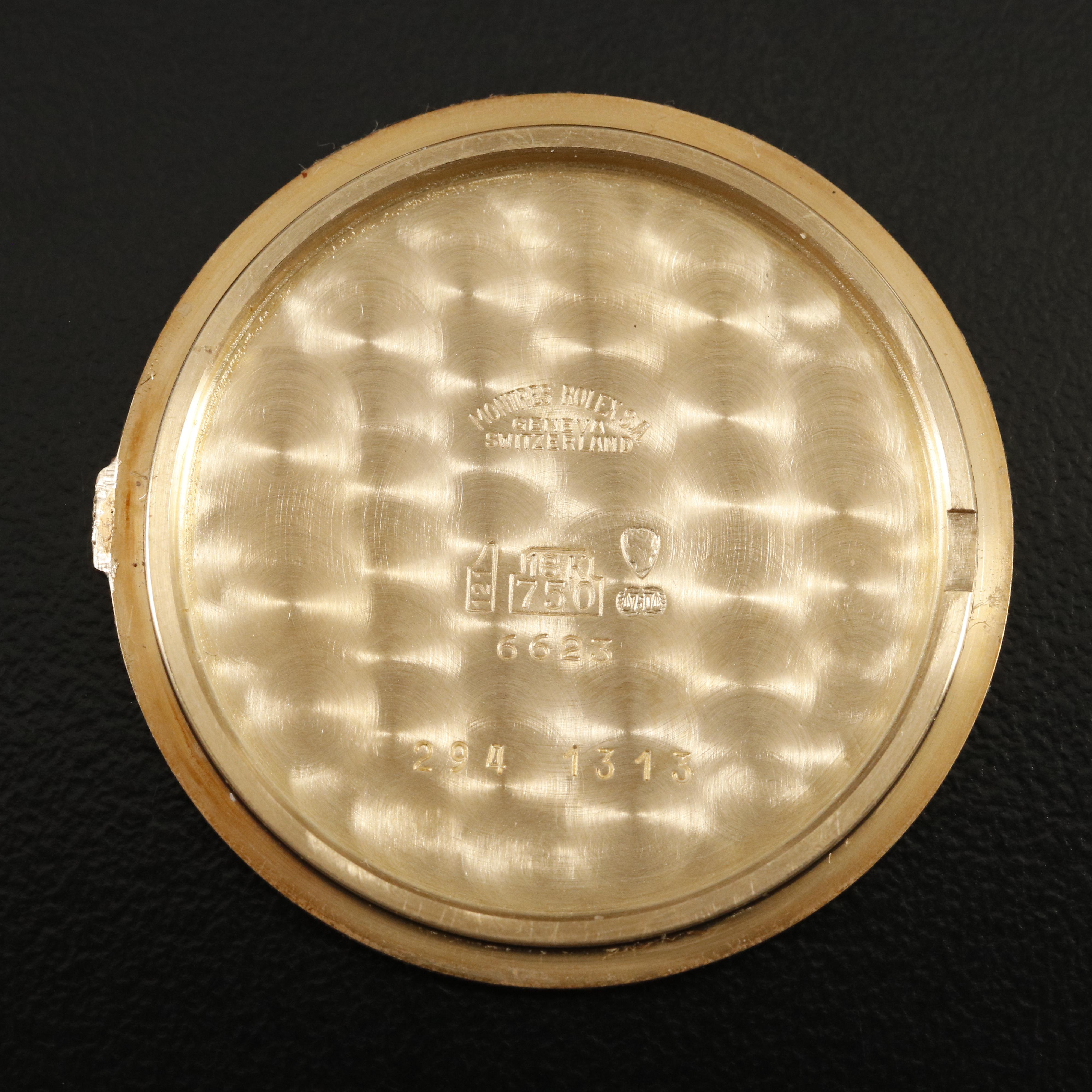 18K Rolex Cellini Quartz Watch