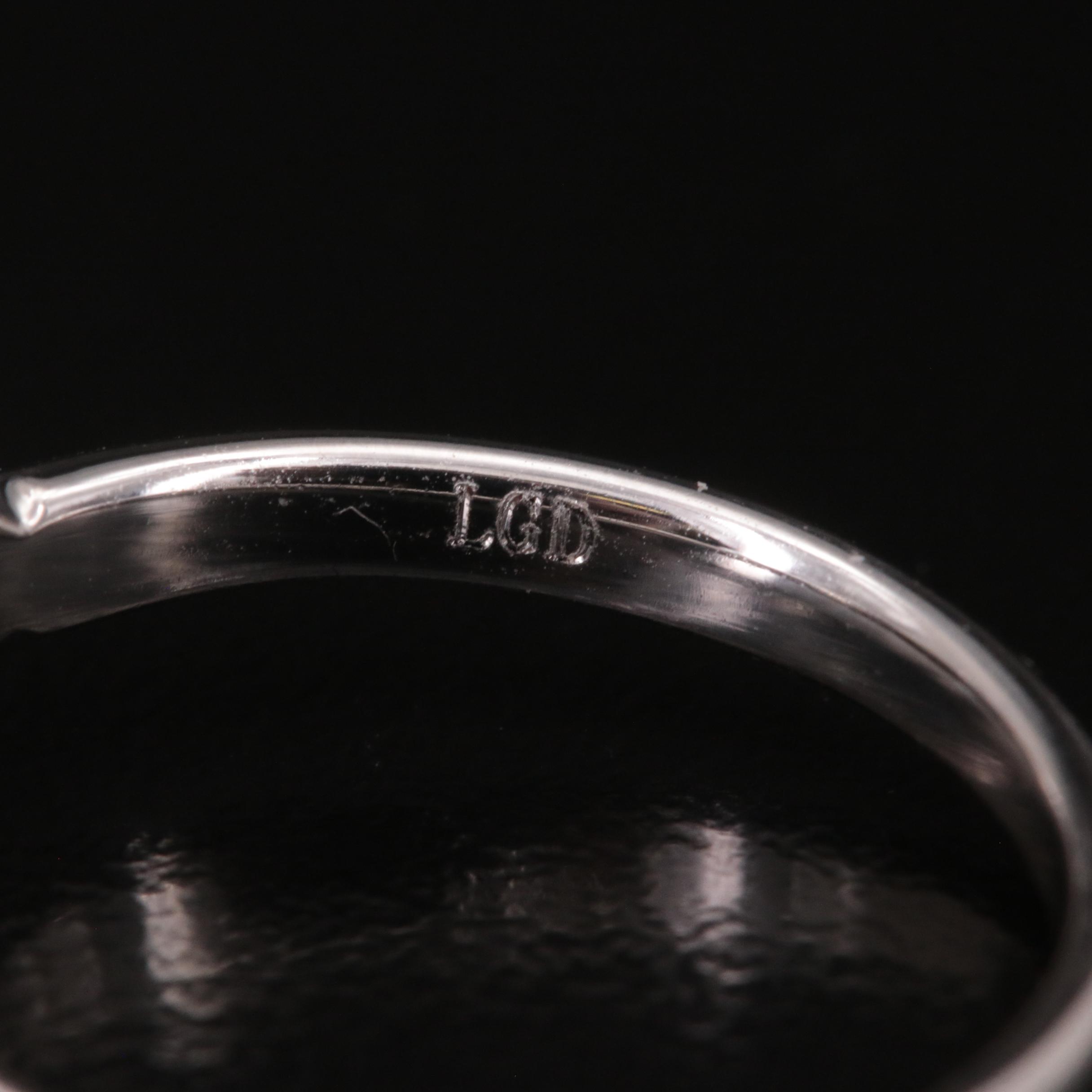 14K 0.91 CT Lab Grown Diamond Solitaire Ring