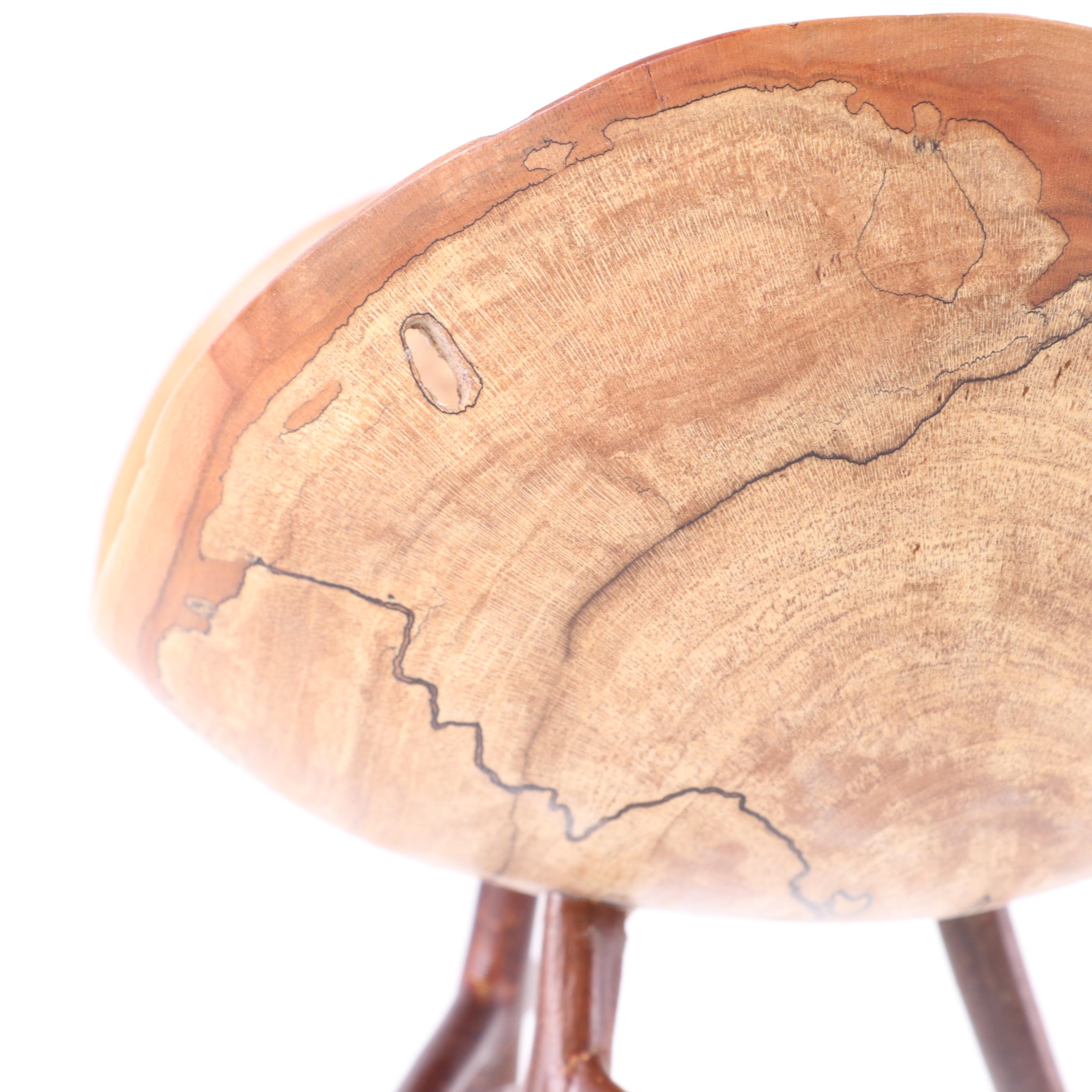 Ash, Elm Burl and Dogwood Handcrafted Decorative Wooden Bowls