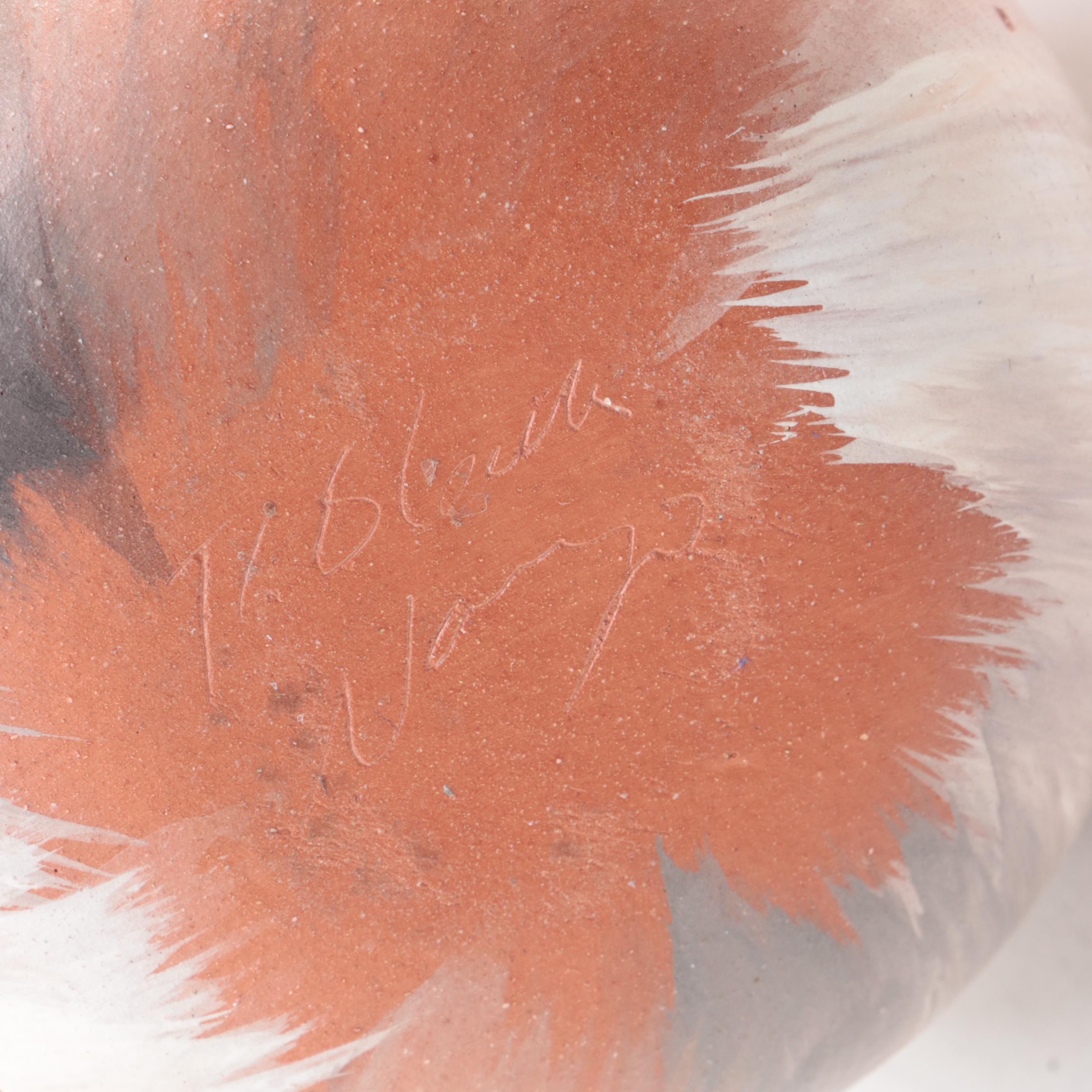 Artist Signed Cedar Mesa Navajo Pottery Vase