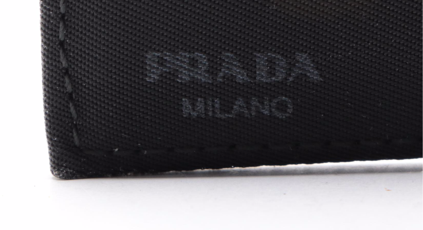 Prada Bifold Wallet in Tessuto Nylon with Box