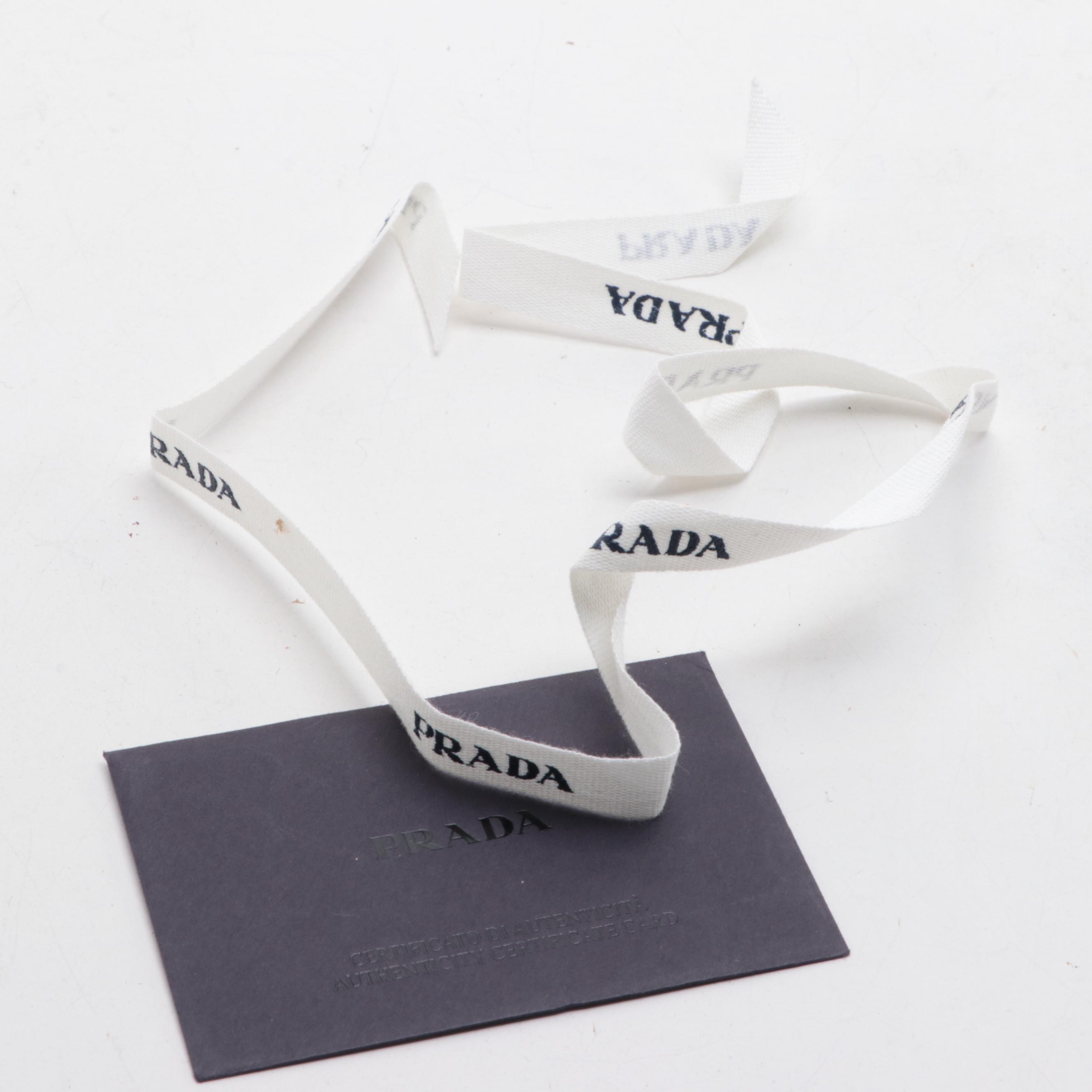 Prada Bifold Wallet in Tessuto Nylon with Box