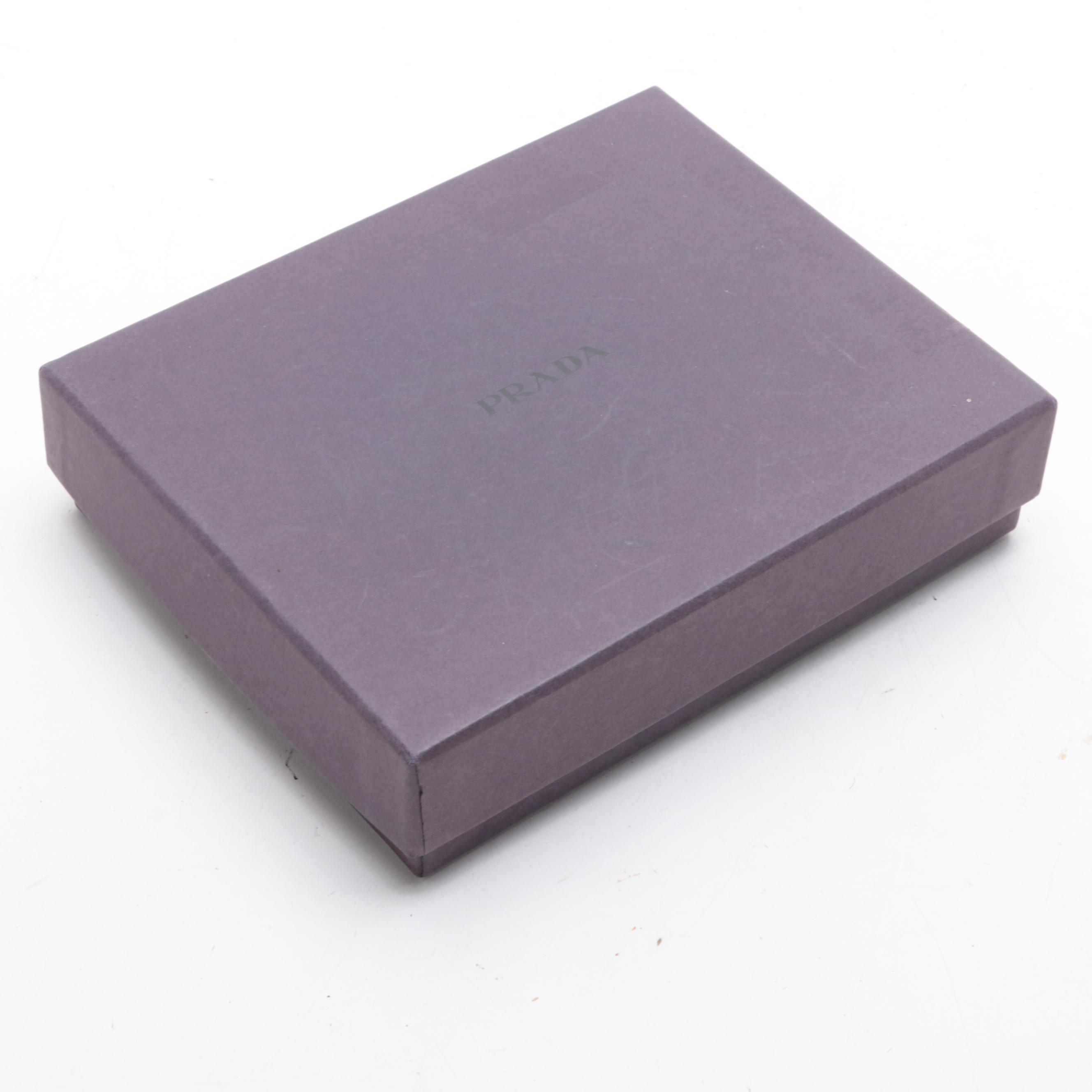 Prada Bifold Wallet in Tessuto Nylon with Box