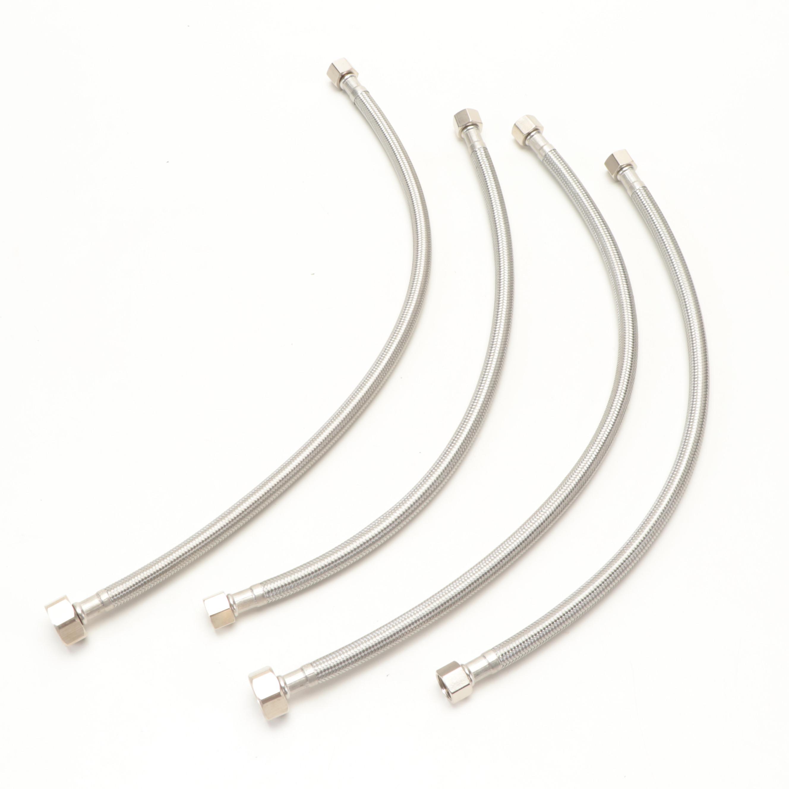 Modernist Chrome Finish Widespread Faucet with Pop-Up Drain