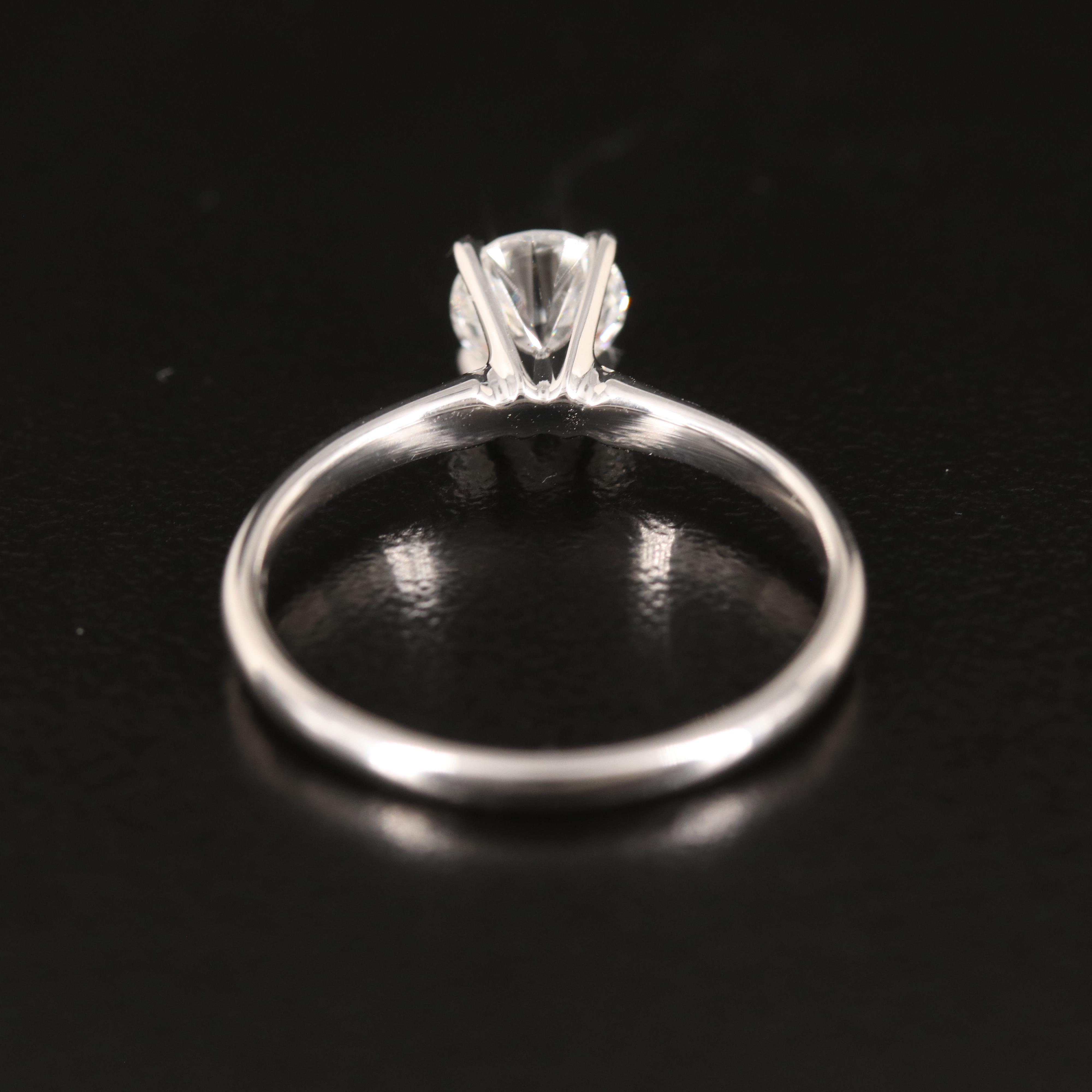 14K 0.73 CT Lab Grown Diamond Ring
