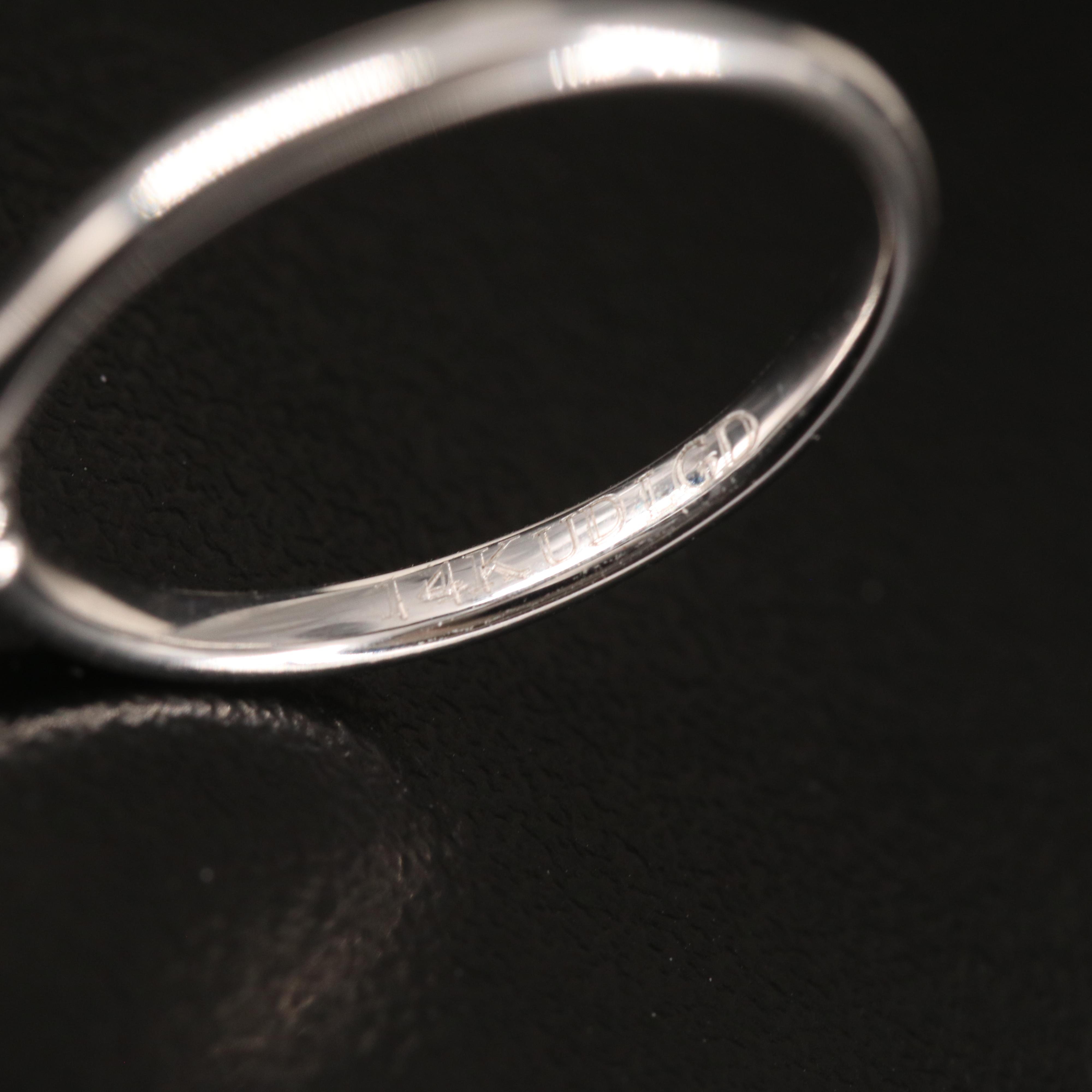 14K 0.73 CT Lab Grown Diamond Ring