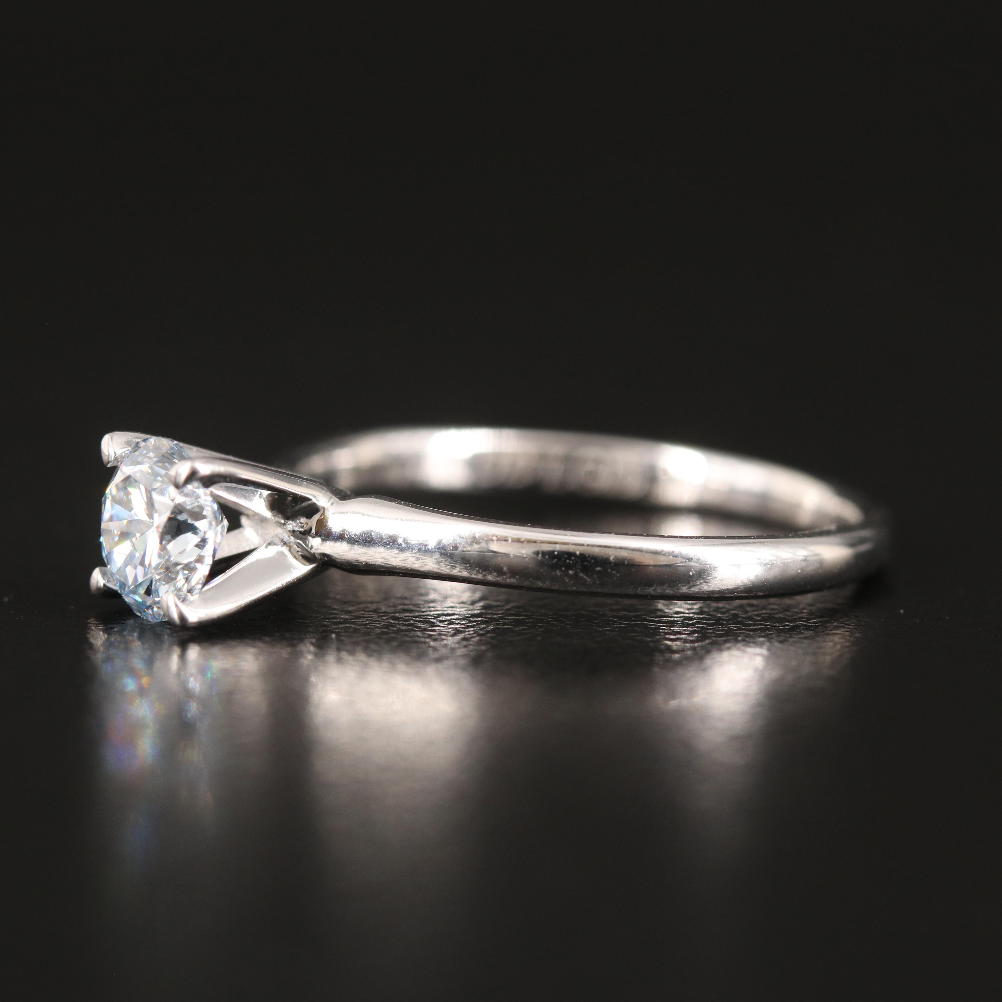 14K 0.69 CT Lab Grown Diamond Ring