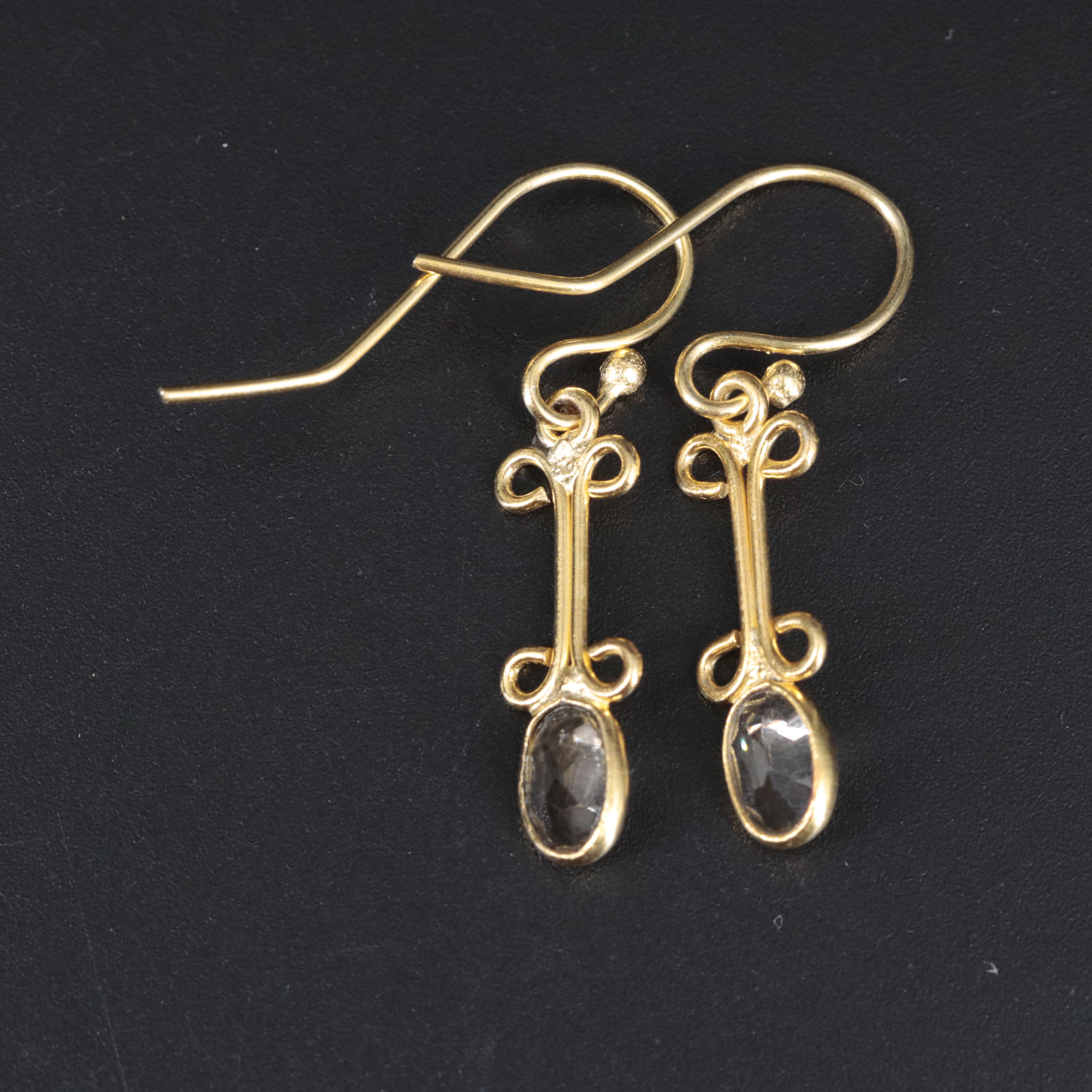 Citrine Drop Earrings