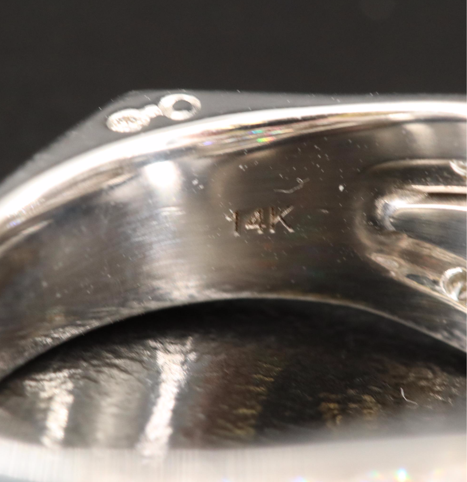 A. Jaffe 14K 1.51 CT Unheated Sapphire and 1.00 CTW Diamond Ring with GIA Report