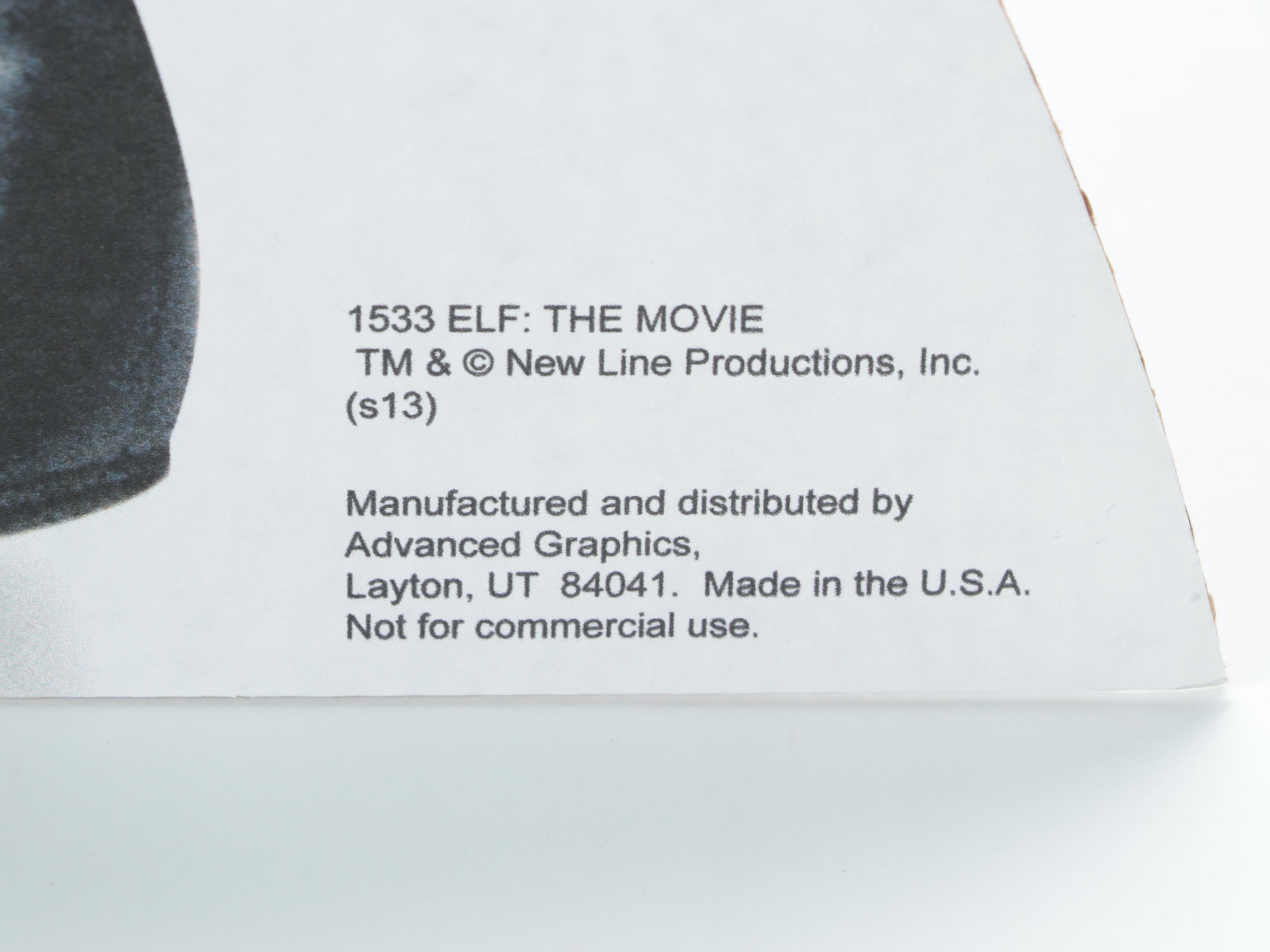 Buddy the Elf from "Elf" Will Ferrell Standing Cardboard Cutout