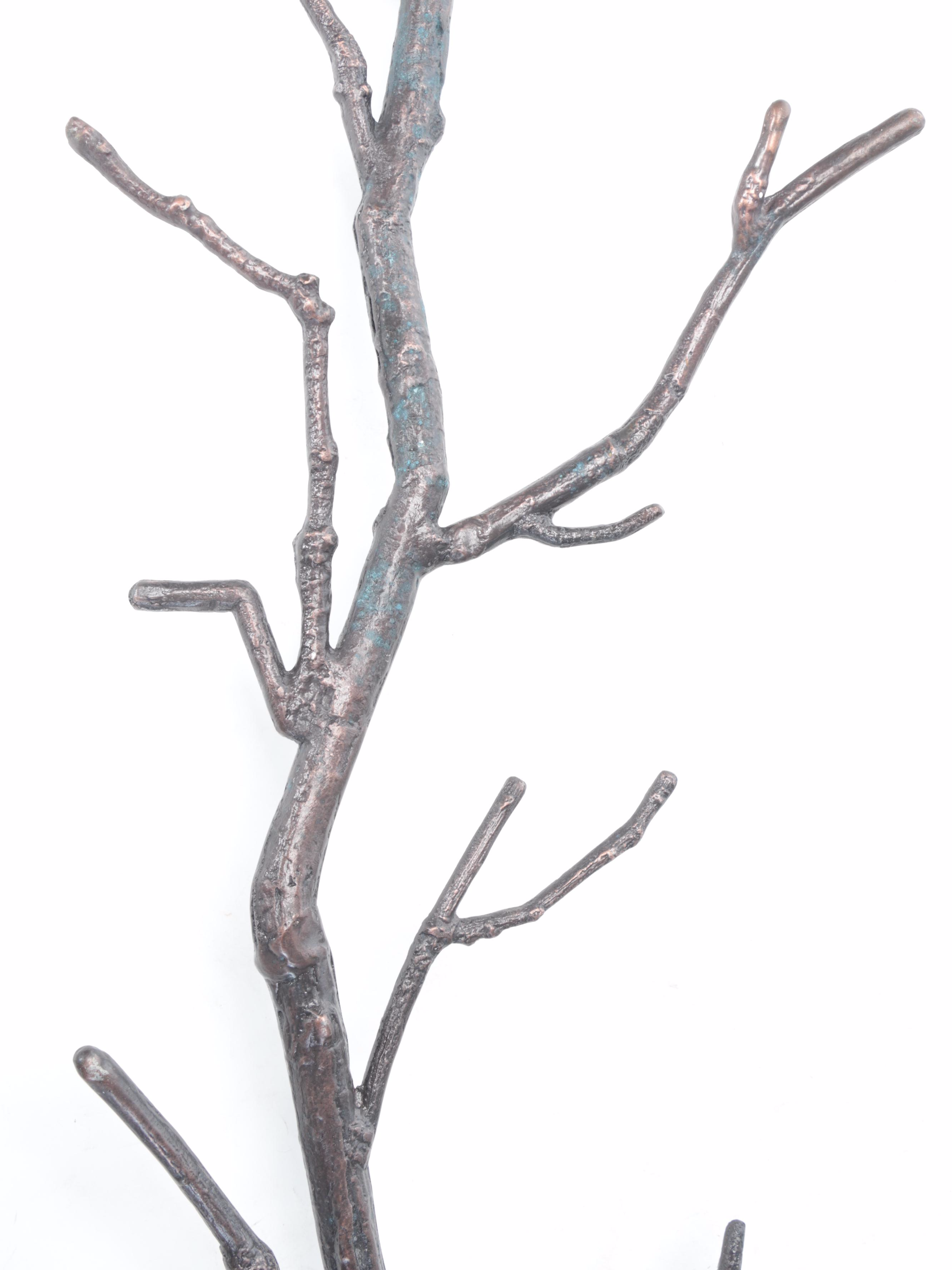 Viva Terra 5' Metal Tree Branch Wall Mounted Coat Rack