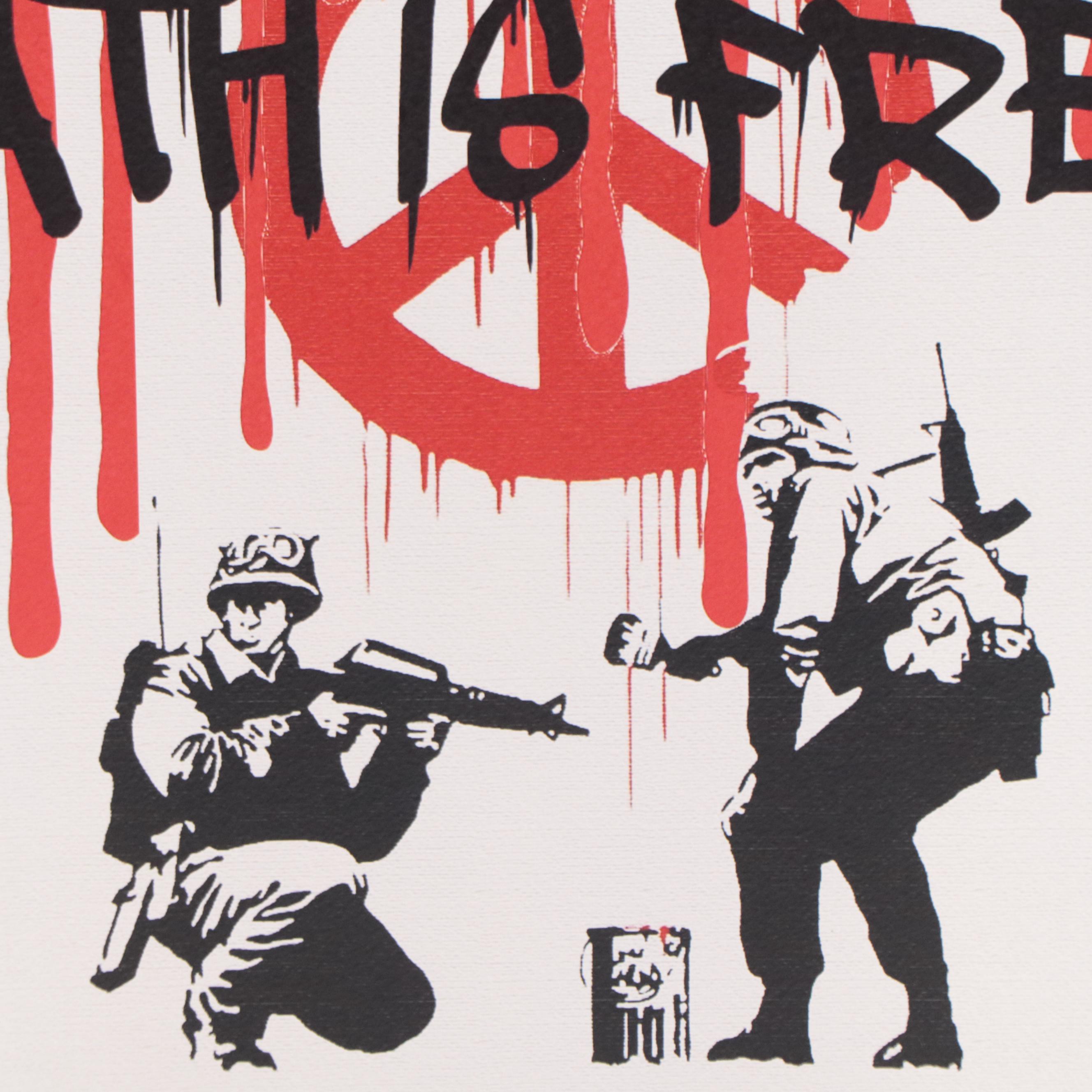 Death NYC Pop Art Graphic Print Featuring Banksy, 2022