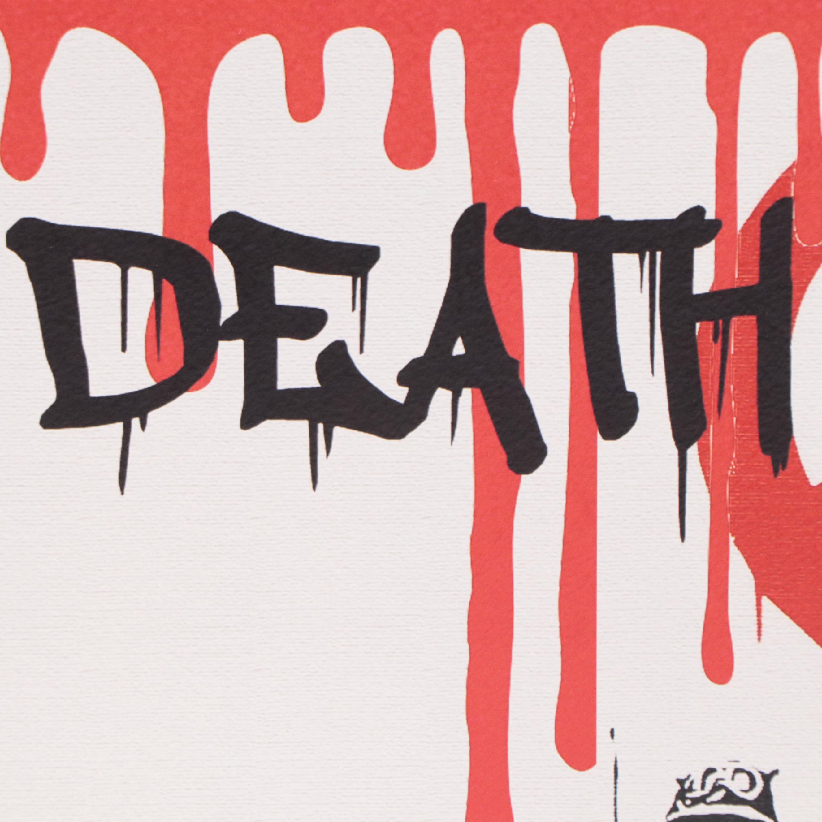 Death NYC Pop Art Graphic Print Featuring Banksy, 2022
