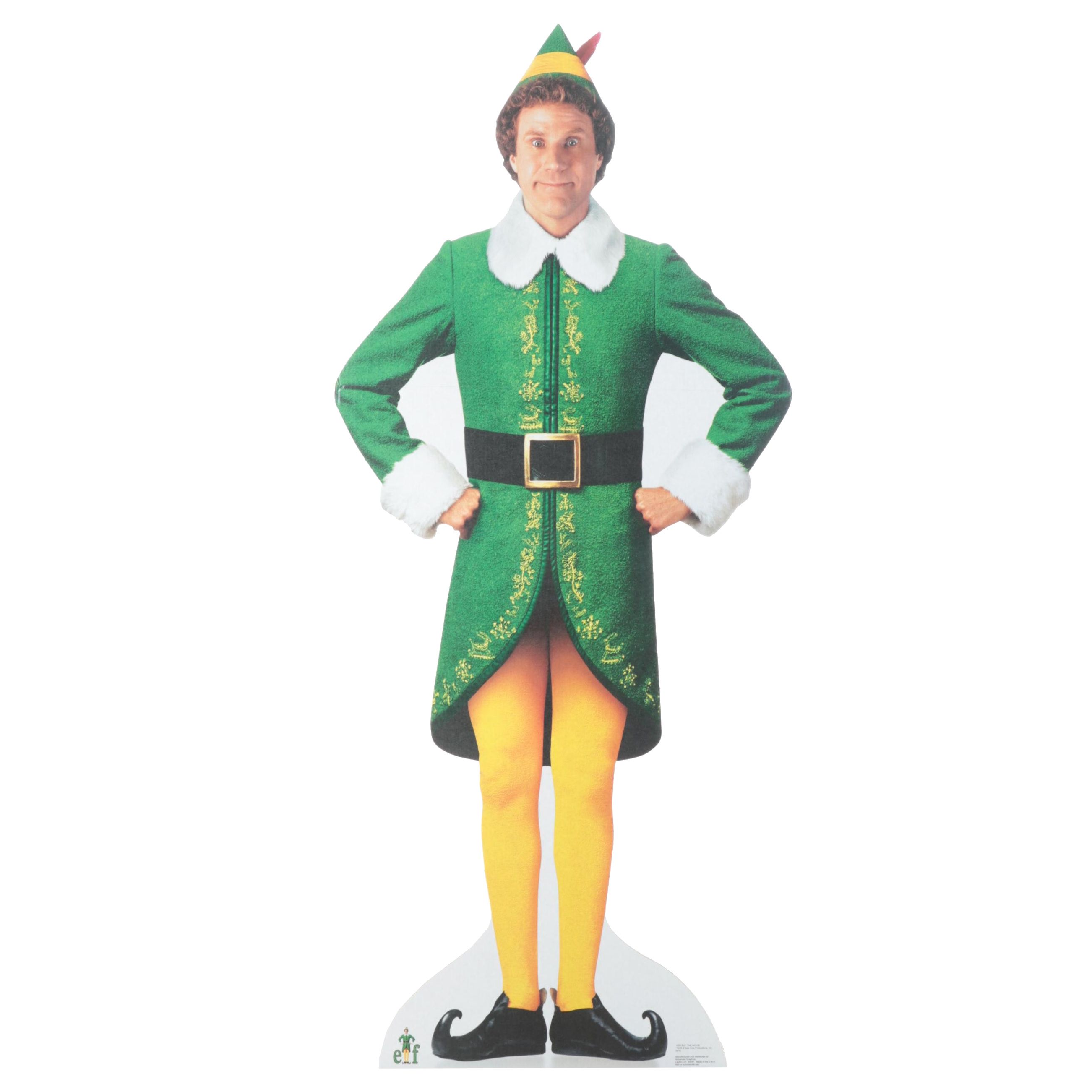 Buddy the Elf from "Elf" Will Ferrell Standing Cardboard Cutout