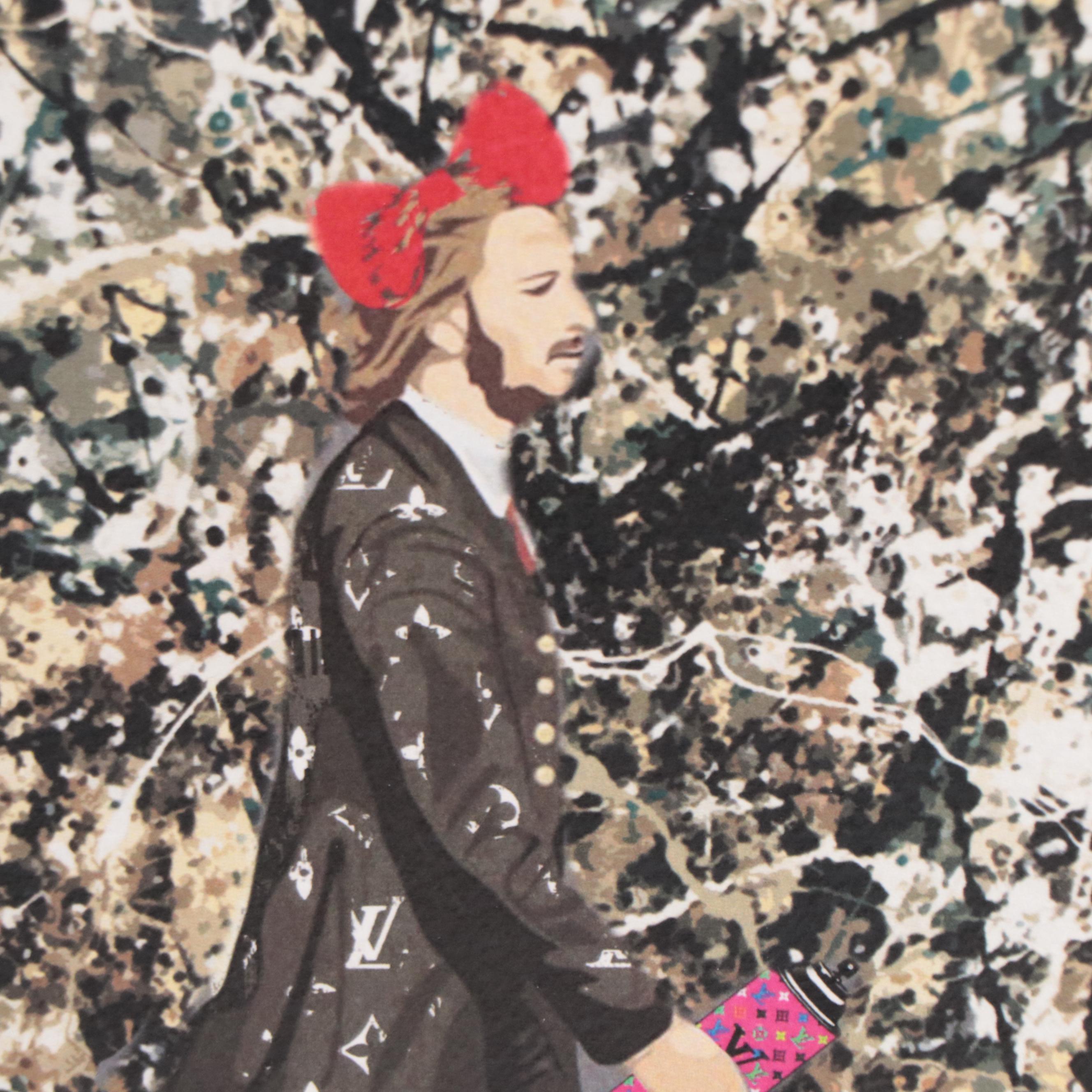 Death NYC Pop Art Graphic Print Featuring Pollock and The Beatles