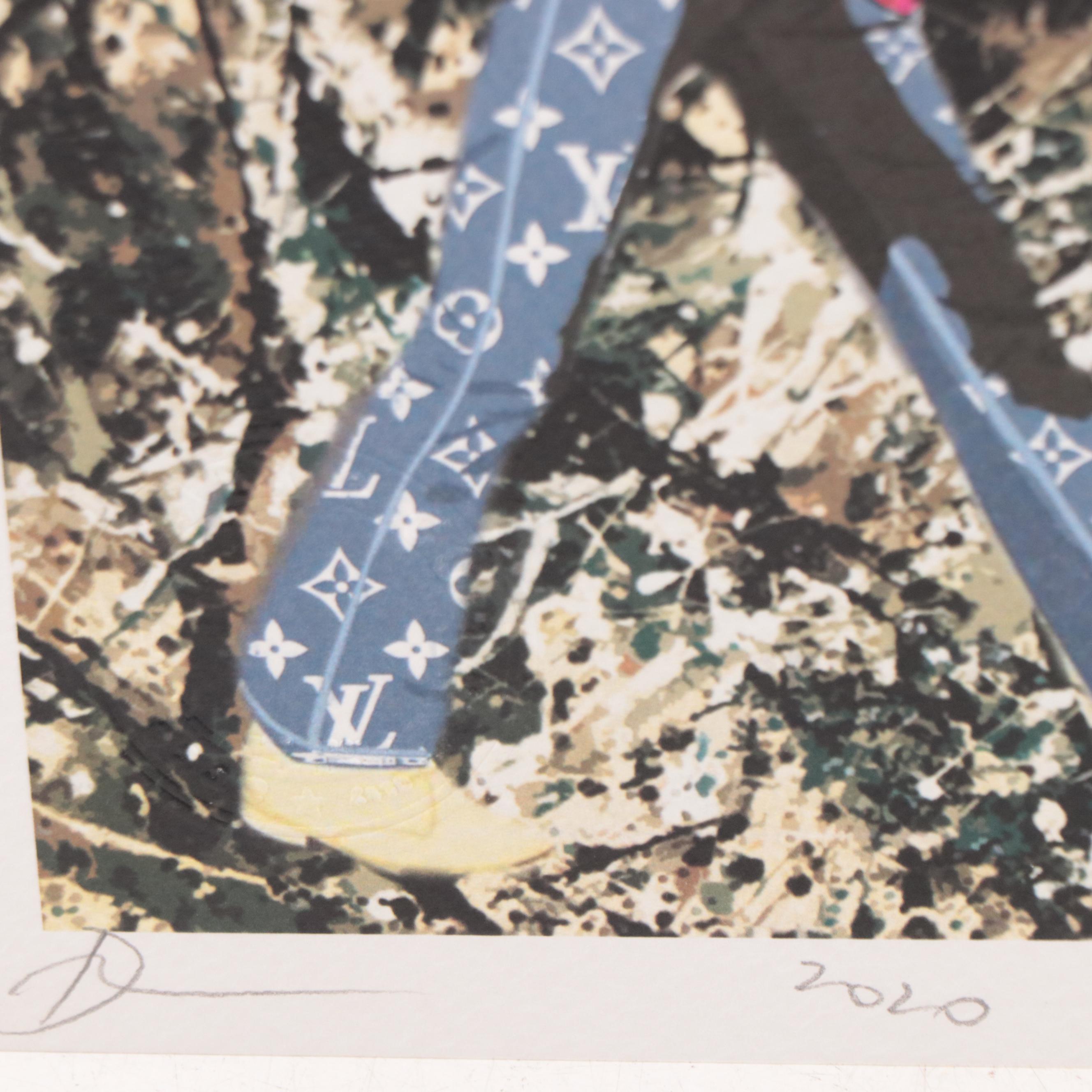 Death NYC Pop Art Graphic Print Featuring Pollock and The Beatles