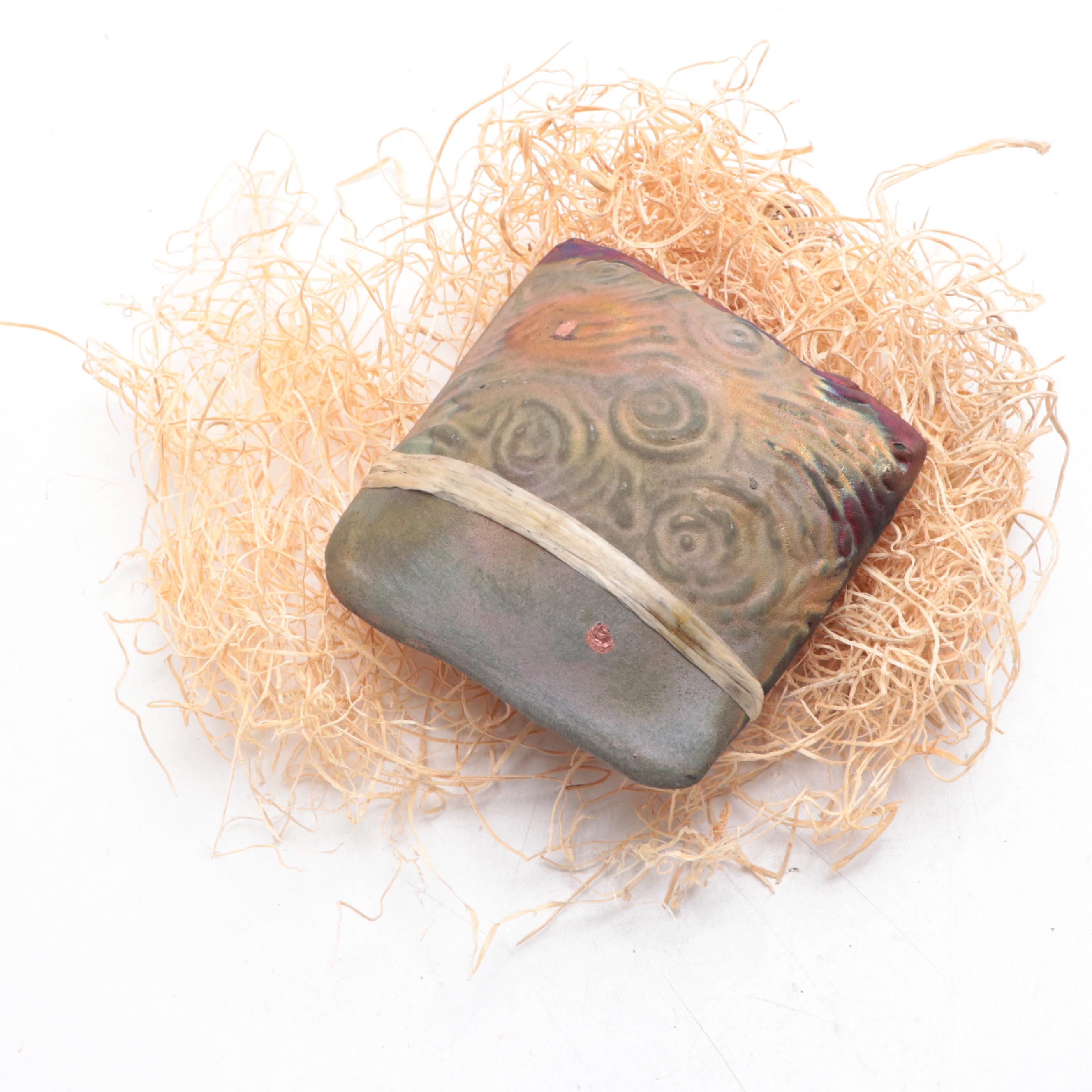 Barbara Heard Signed Pit Fired Ceramic Water Jar, Hickory Hill Basket and More