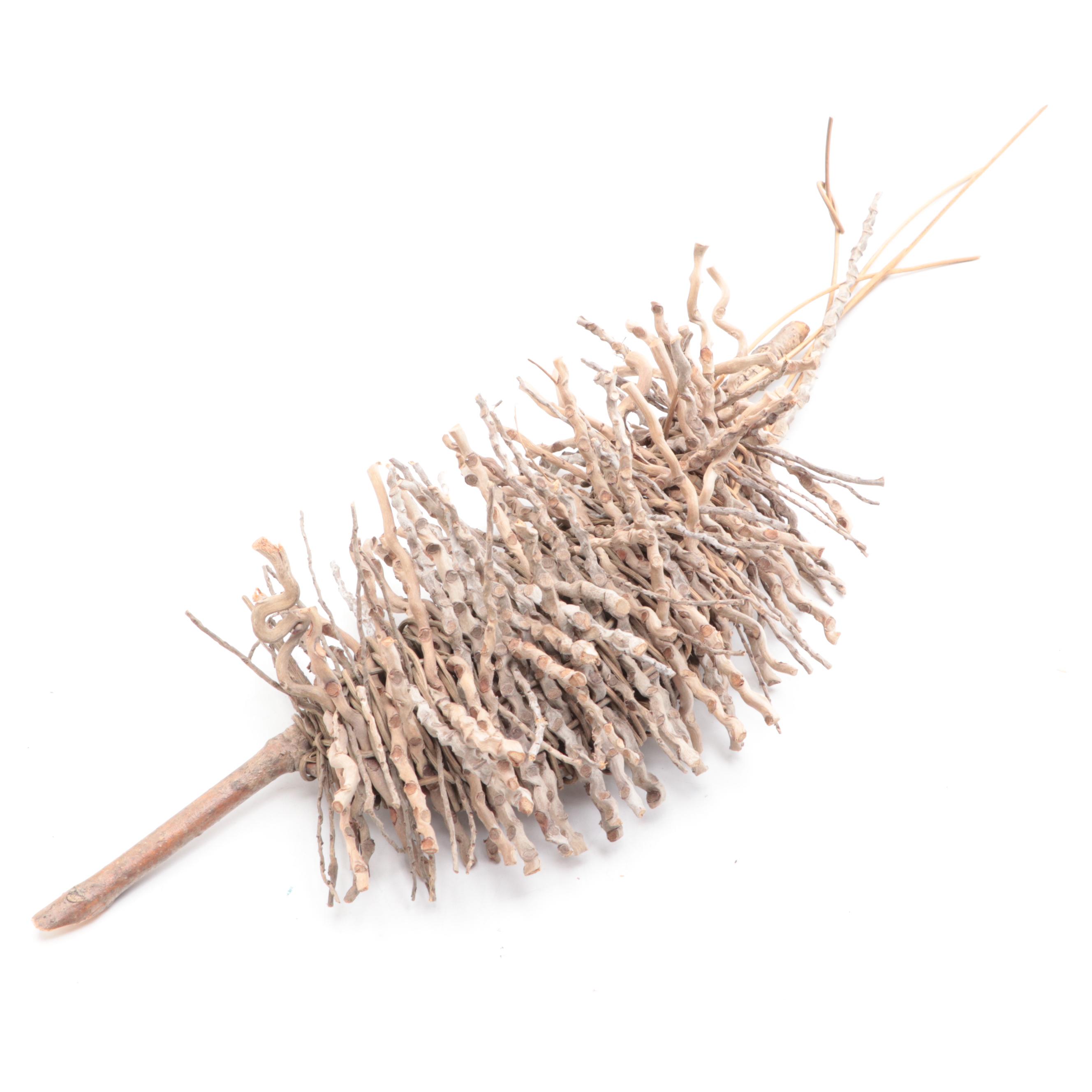 Barbara Heard Signed Pit Fired Ceramic Water Jar, Hickory Hill Basket and More