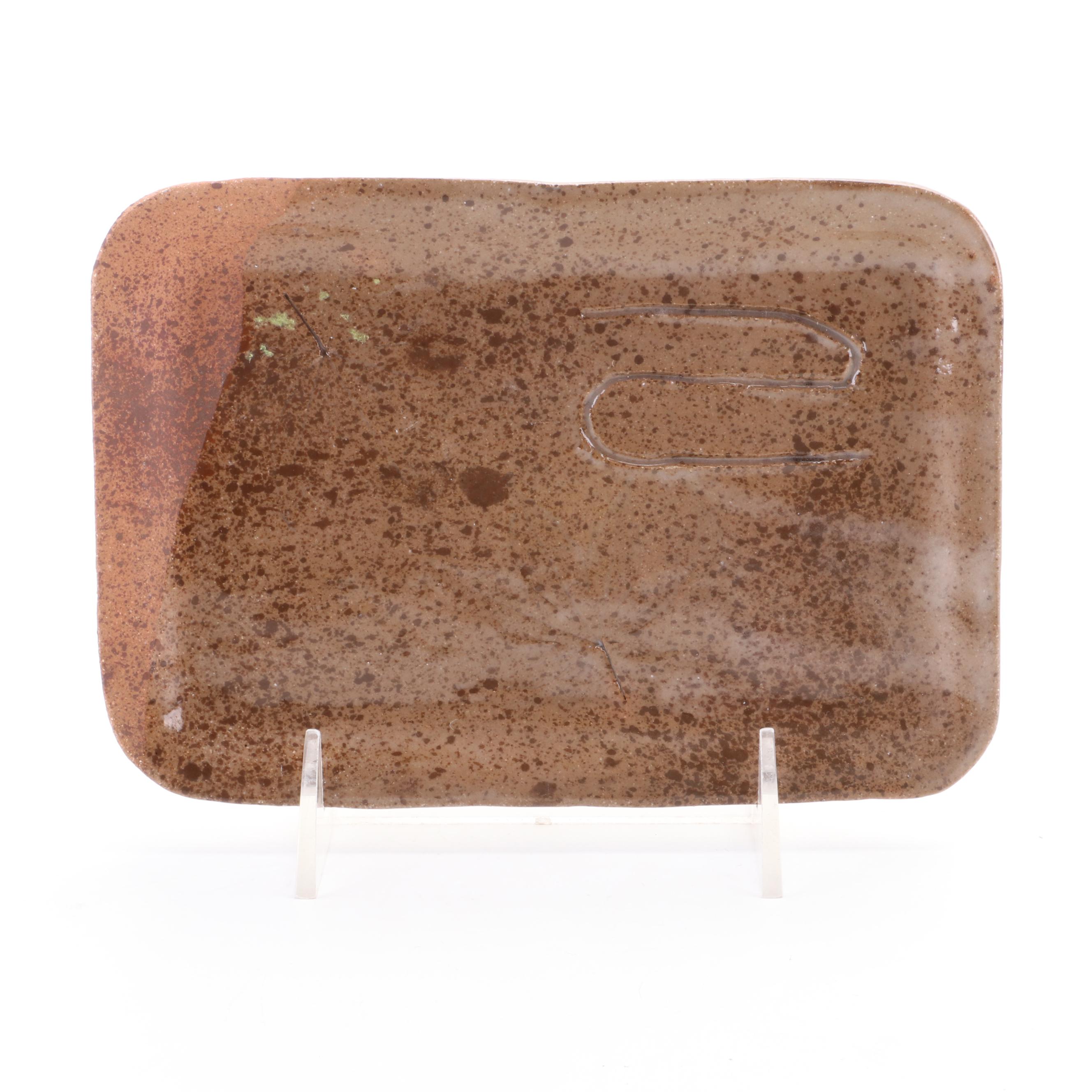 Six Japanese Studio Pottery Bowls and Trays