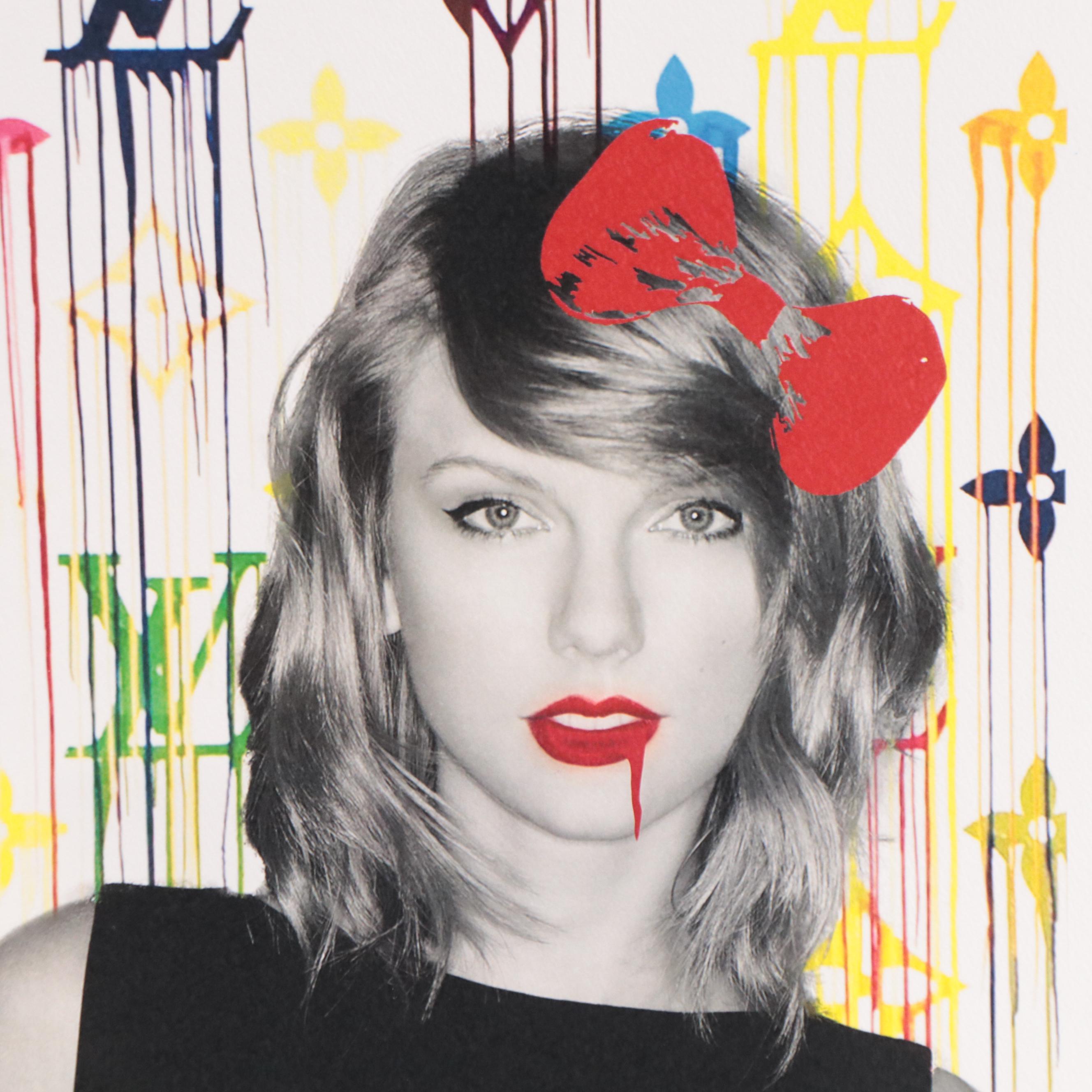 Death NYC Pop Art Graphic Print Featuring Taylor Swift