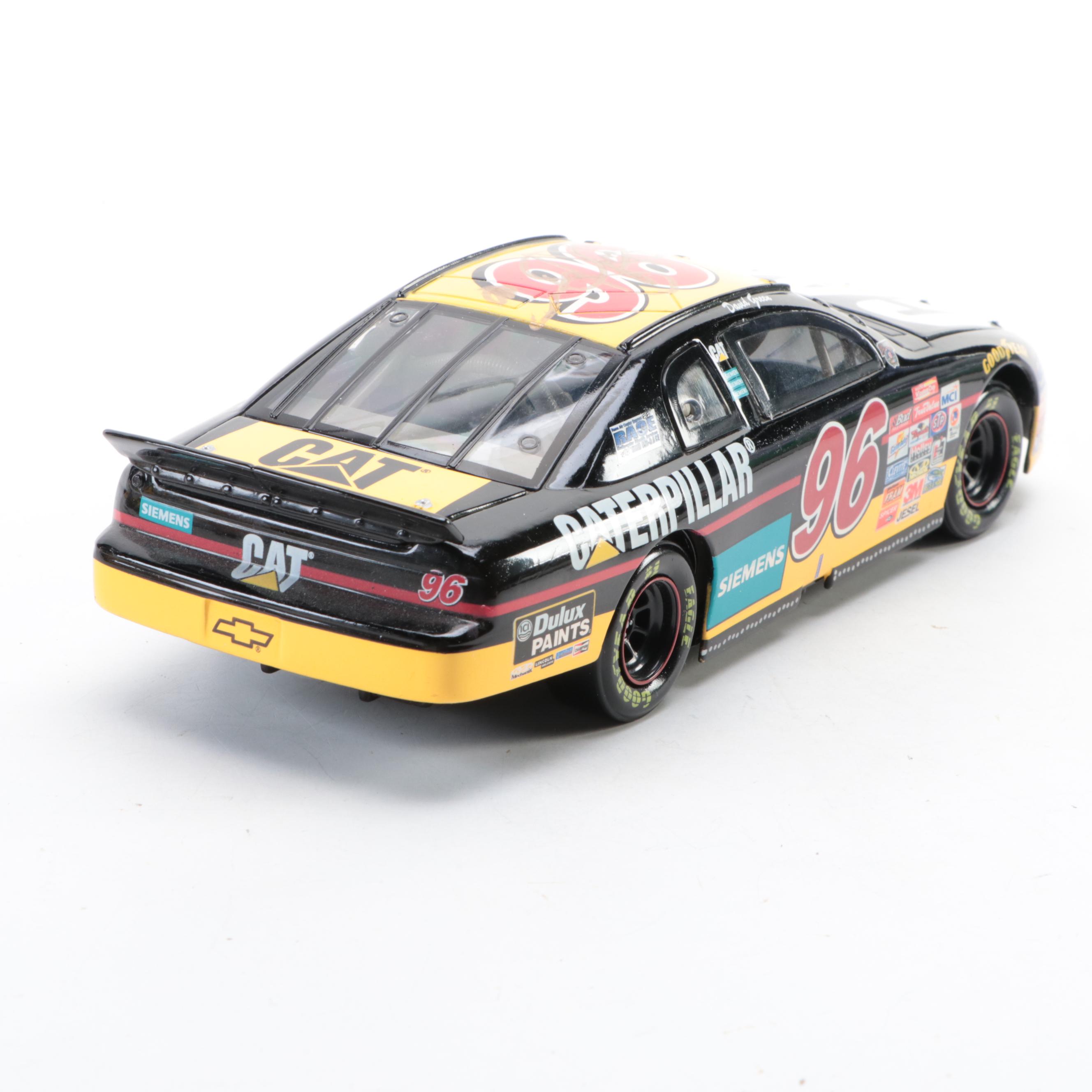 NASCAR Rick Mast, David Green, Matt Kenseth Signed Diecast Toy Model Cars