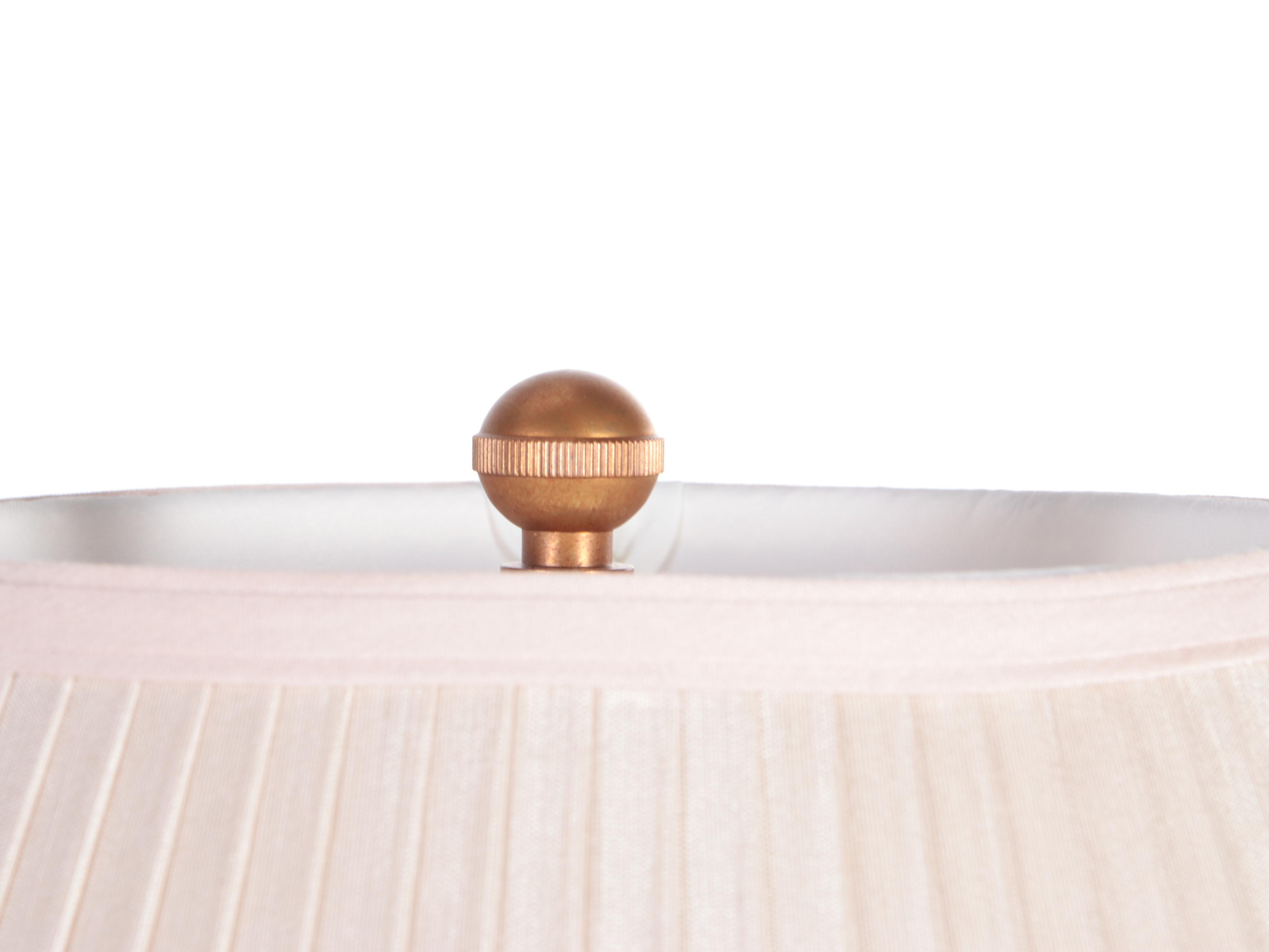 Pair of Frederick Cooper Ceramic Vase Table Lamps, Contemporary