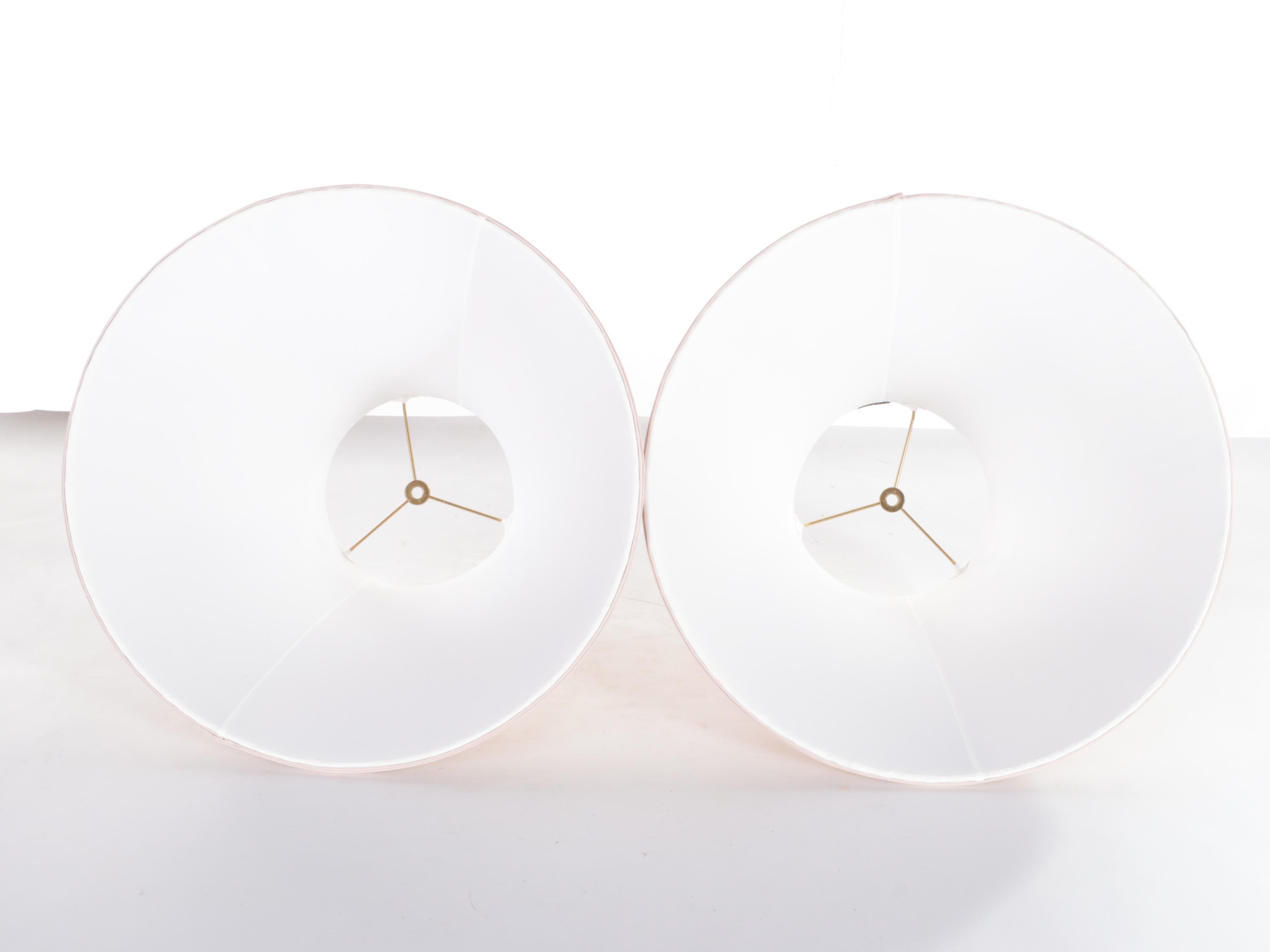 Pair of Frederick Cooper Ceramic Vase Table Lamps, Contemporary