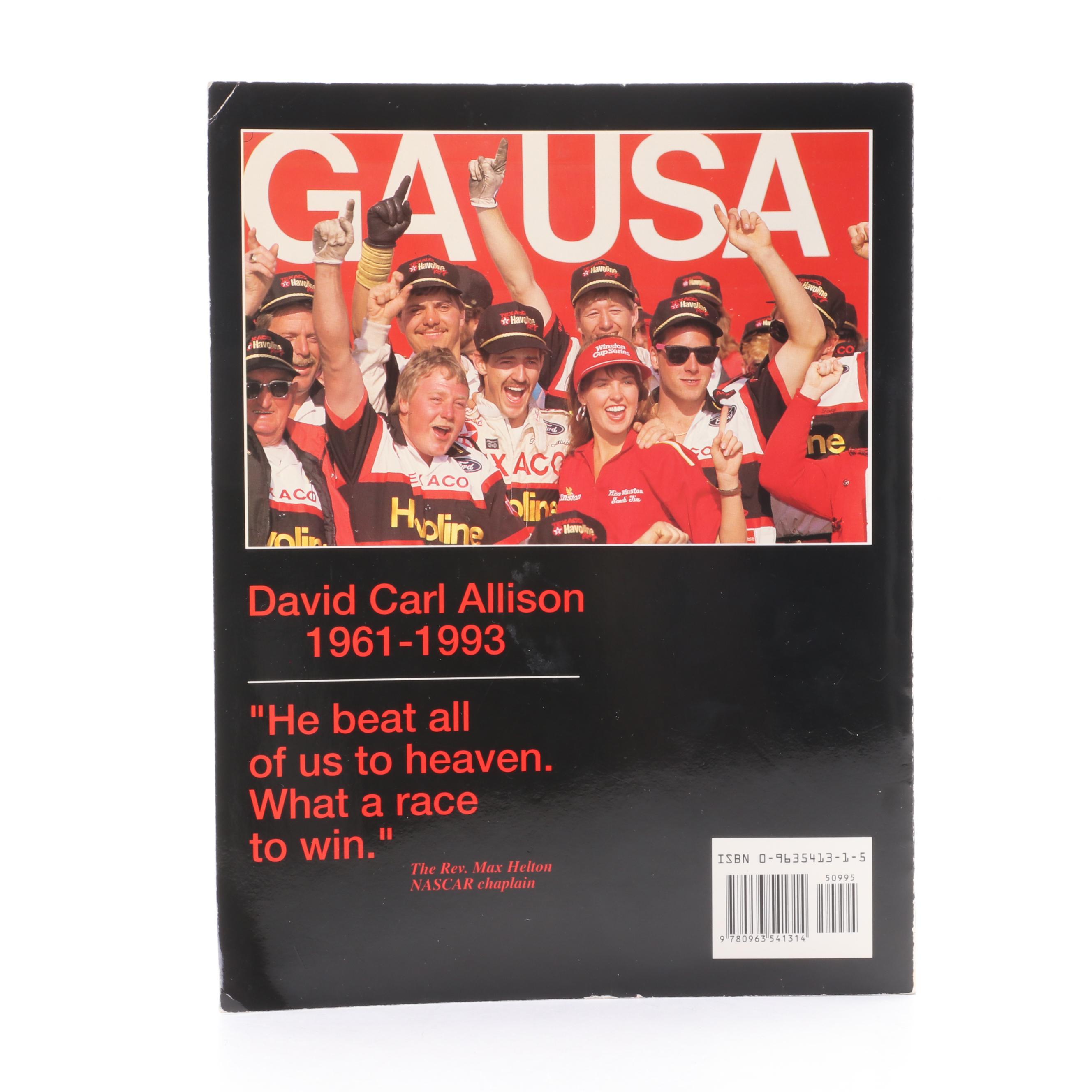 Bobby Allison Signed Giclée Print, "Remembering Davey" Book, More