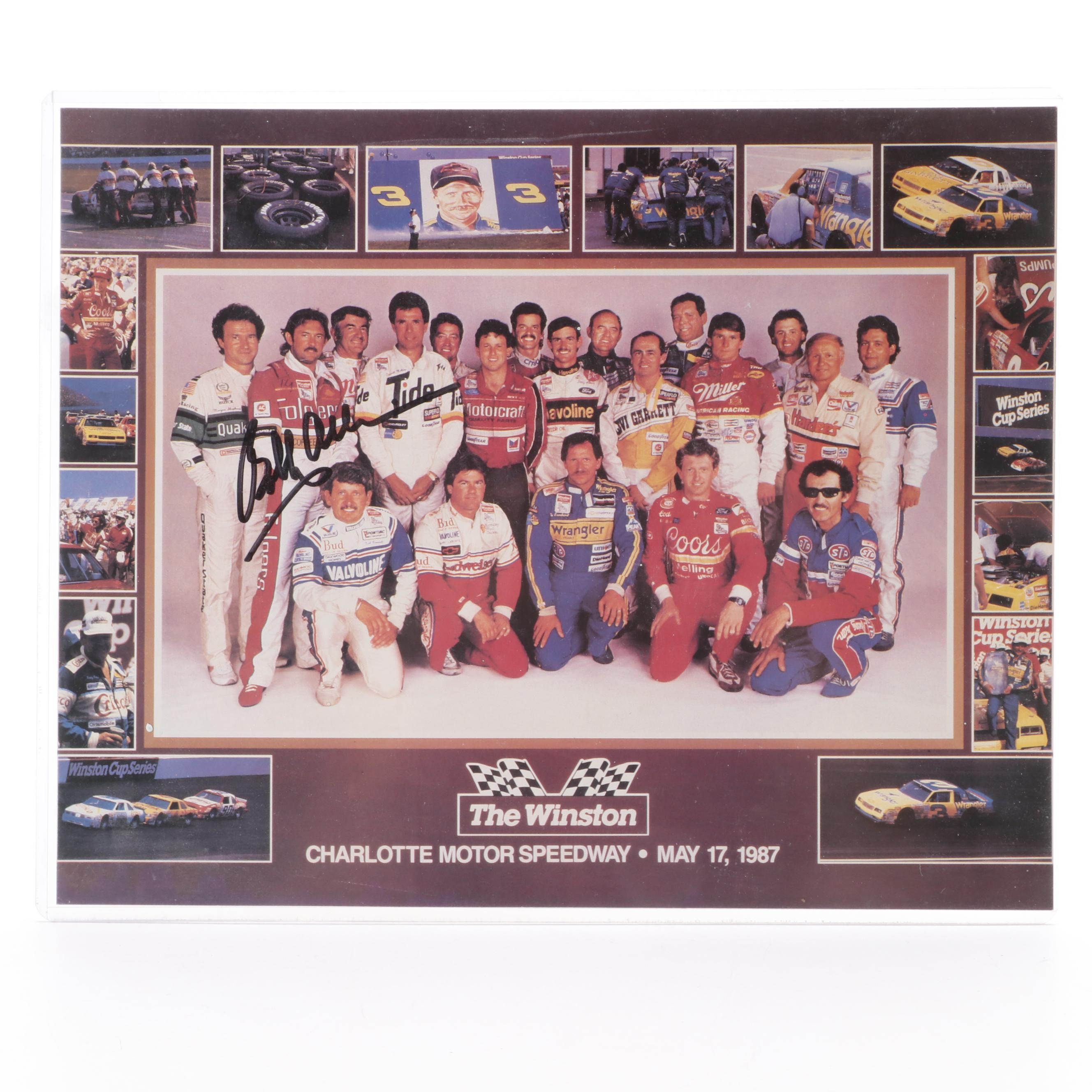 Bobby Allison Signed Giclée Print, "Remembering Davey" Book, More