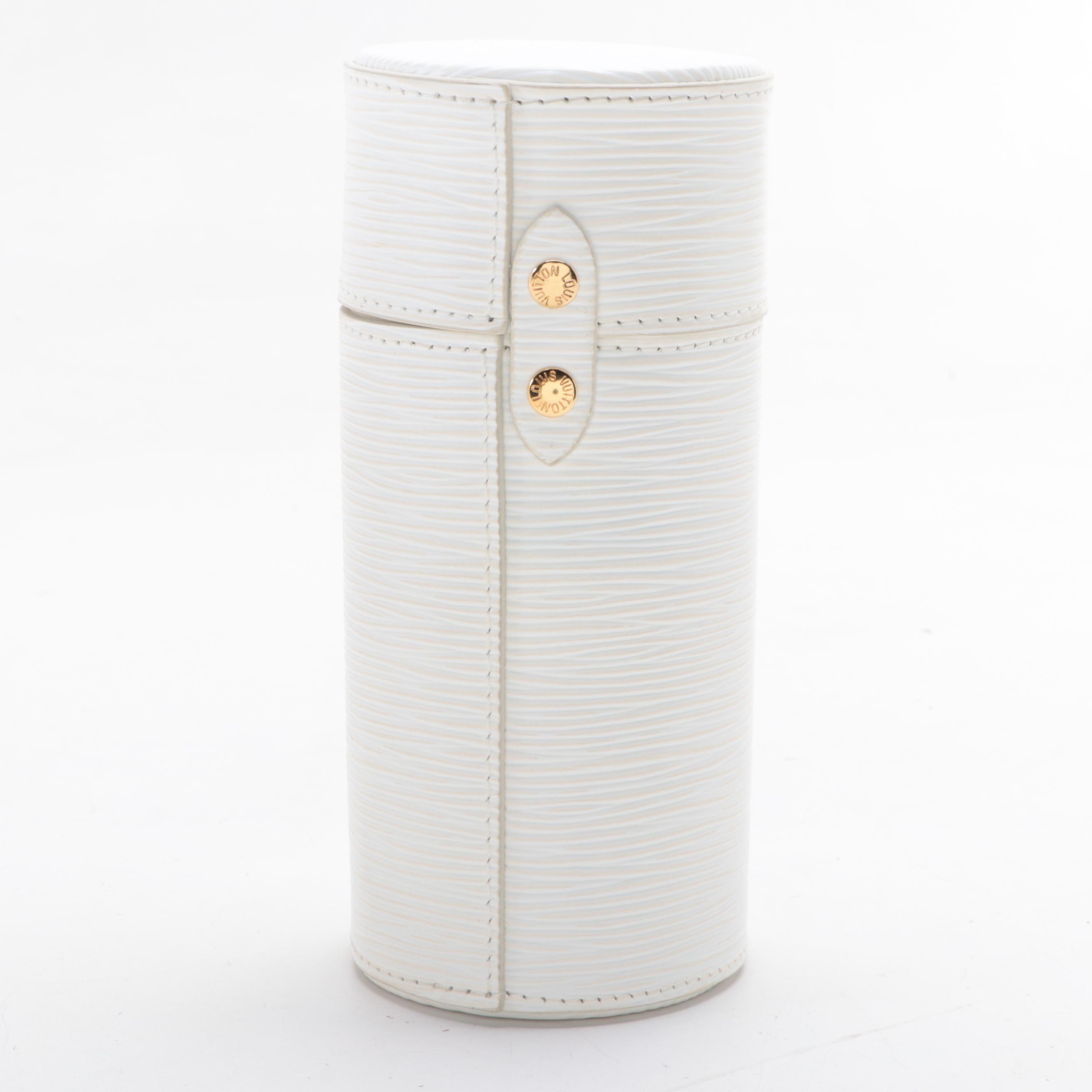 Louis Vuitton Perfume Travel Case in Epi Leather