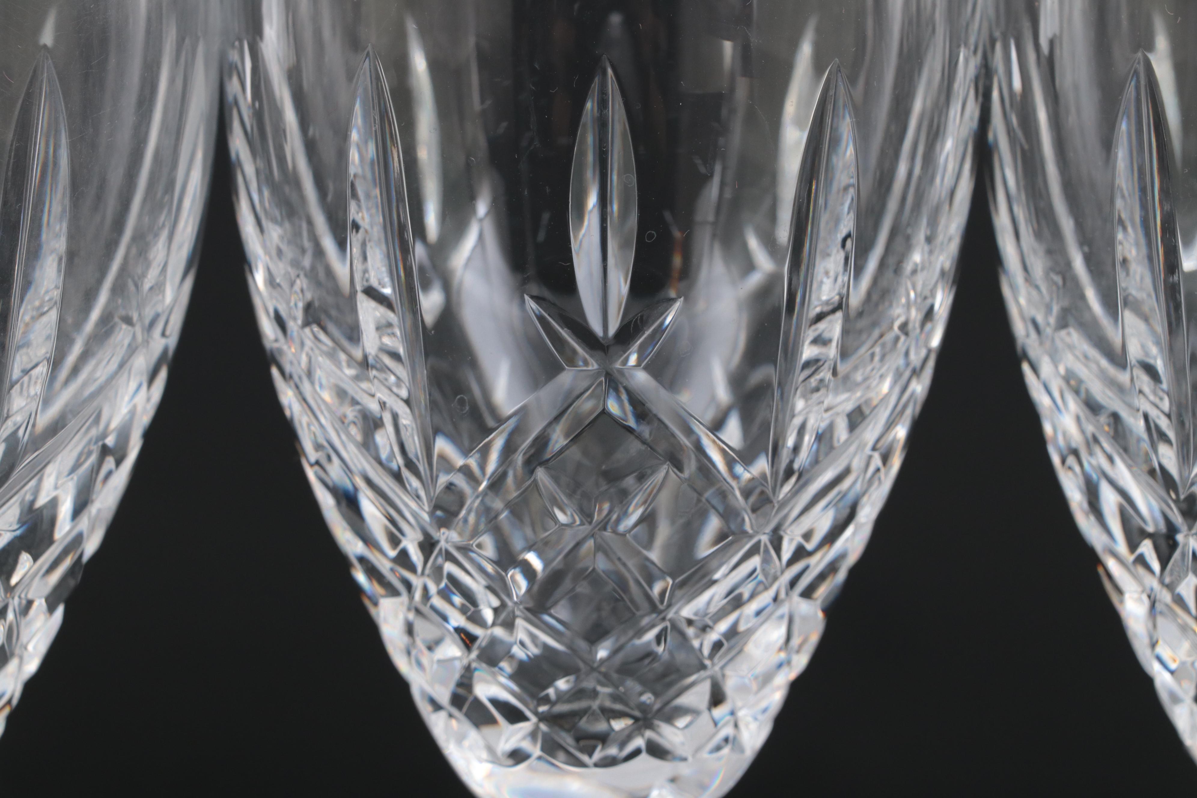Waterford Crystal "Araglin" Wine Glasses, 2000-2022